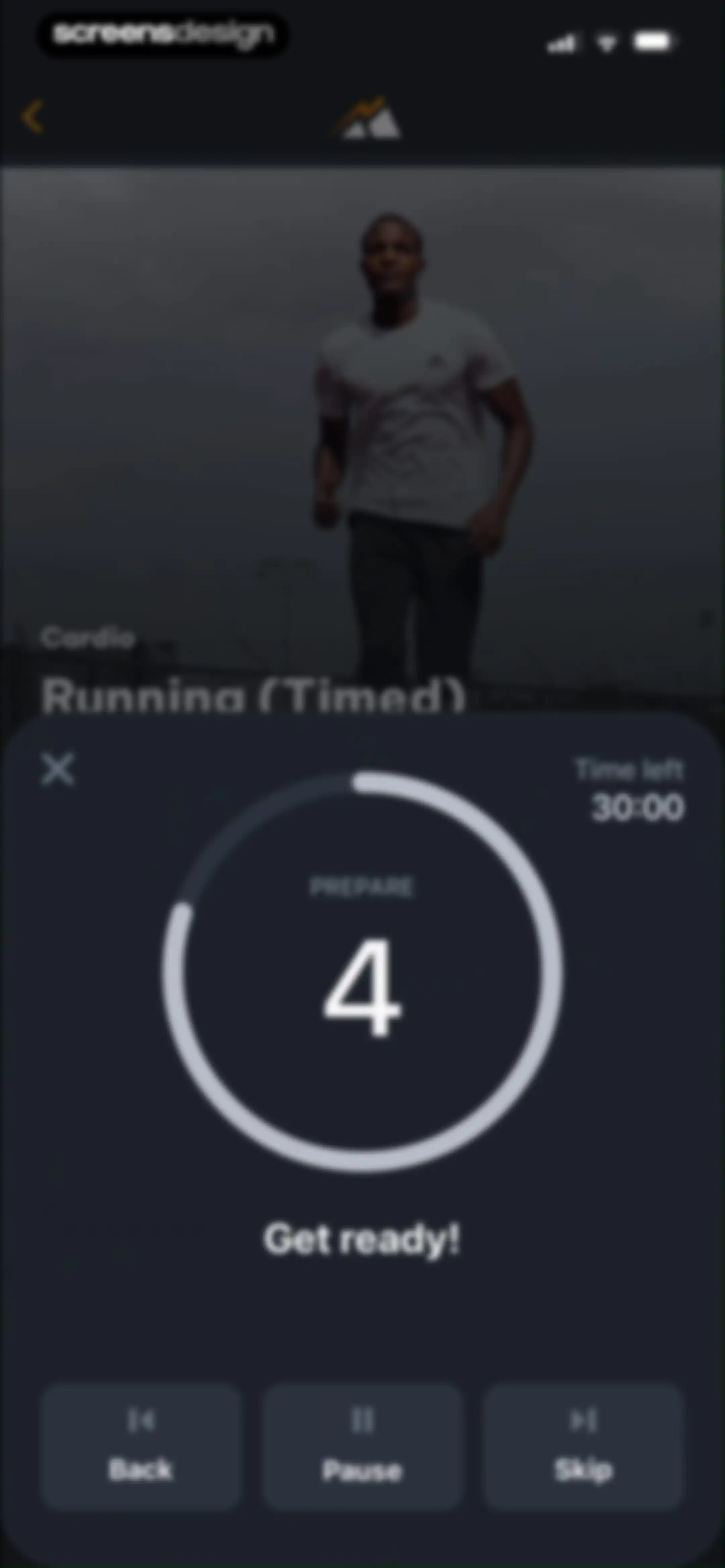 Peak Strength screen 33