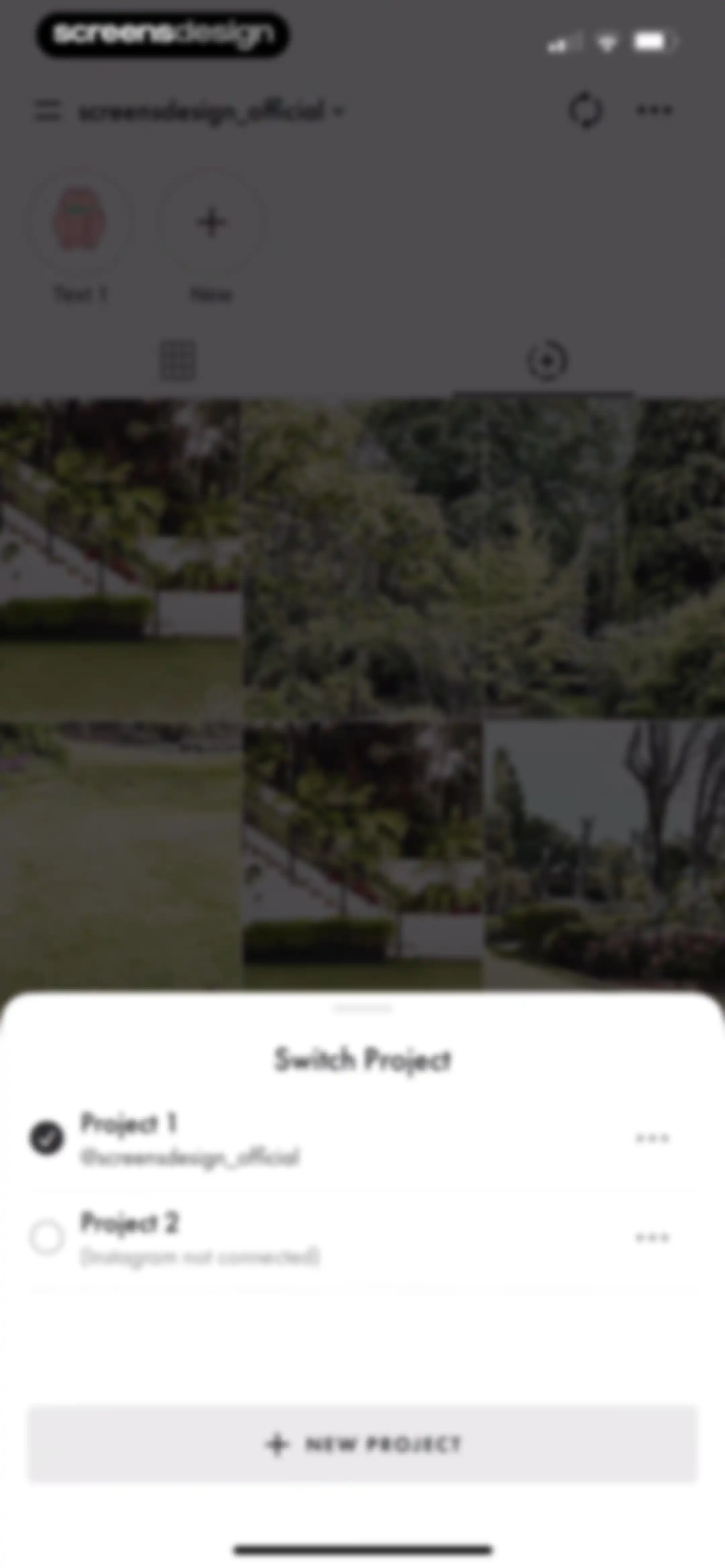 Layout for Instagram・Inpreview screen 57
