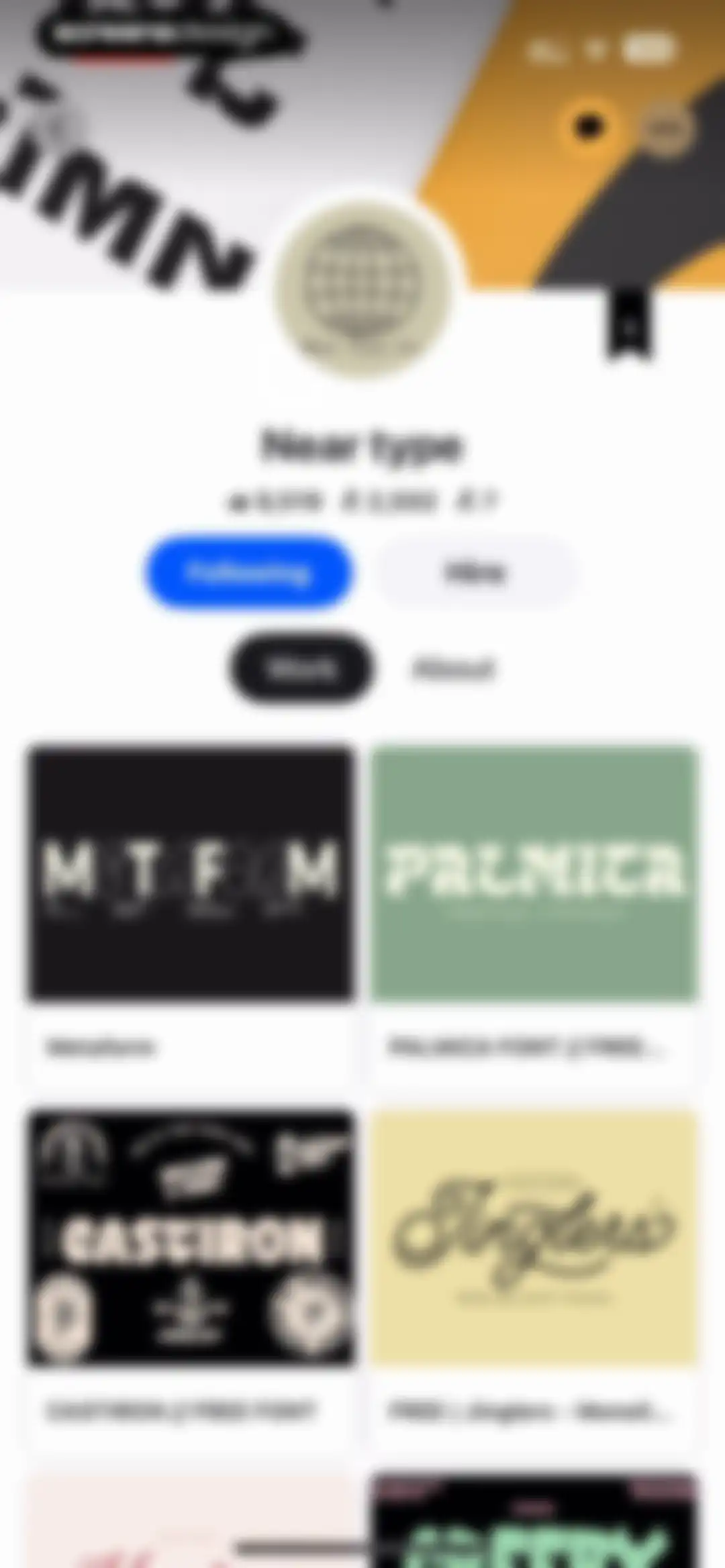 Behance – Creative Portfolios screen 52