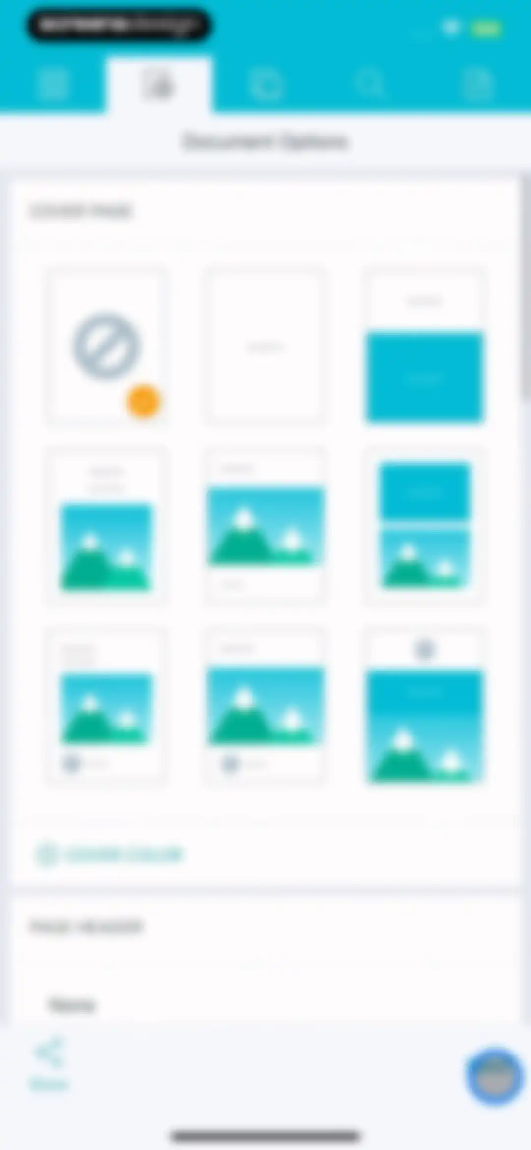 PDF Photos screen 8
