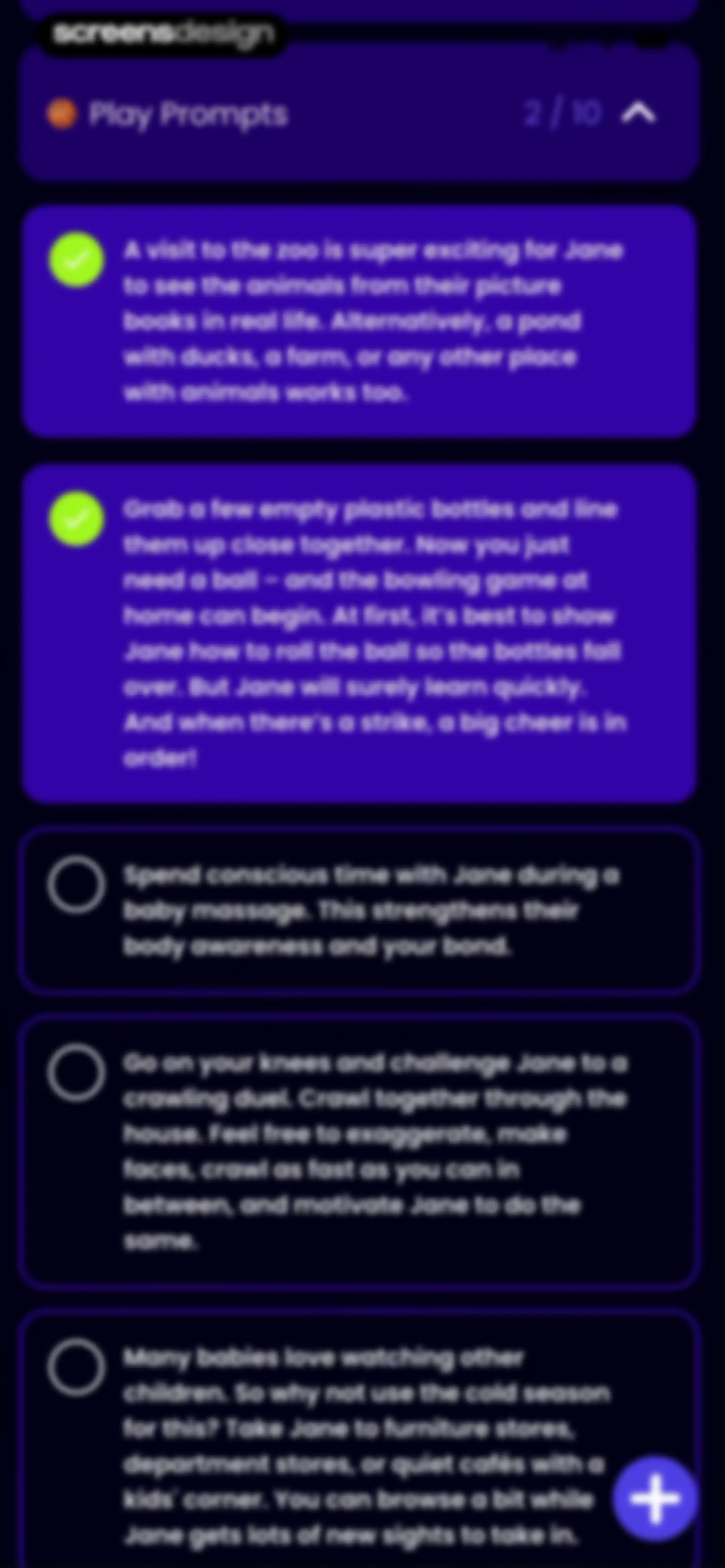 Happy Baby - Sleep & Tracker screen 110