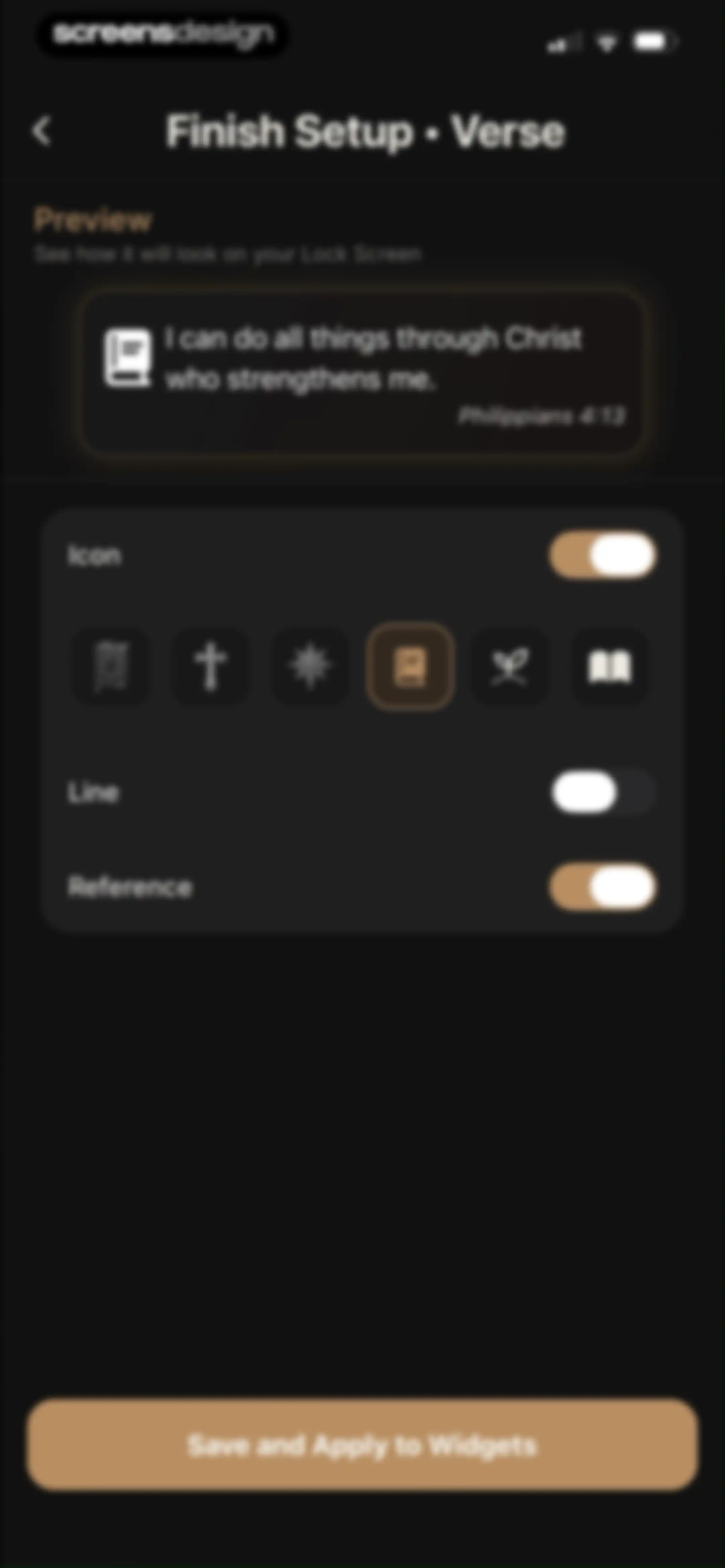 Holy Bible Widget: Daily Verse screen 61