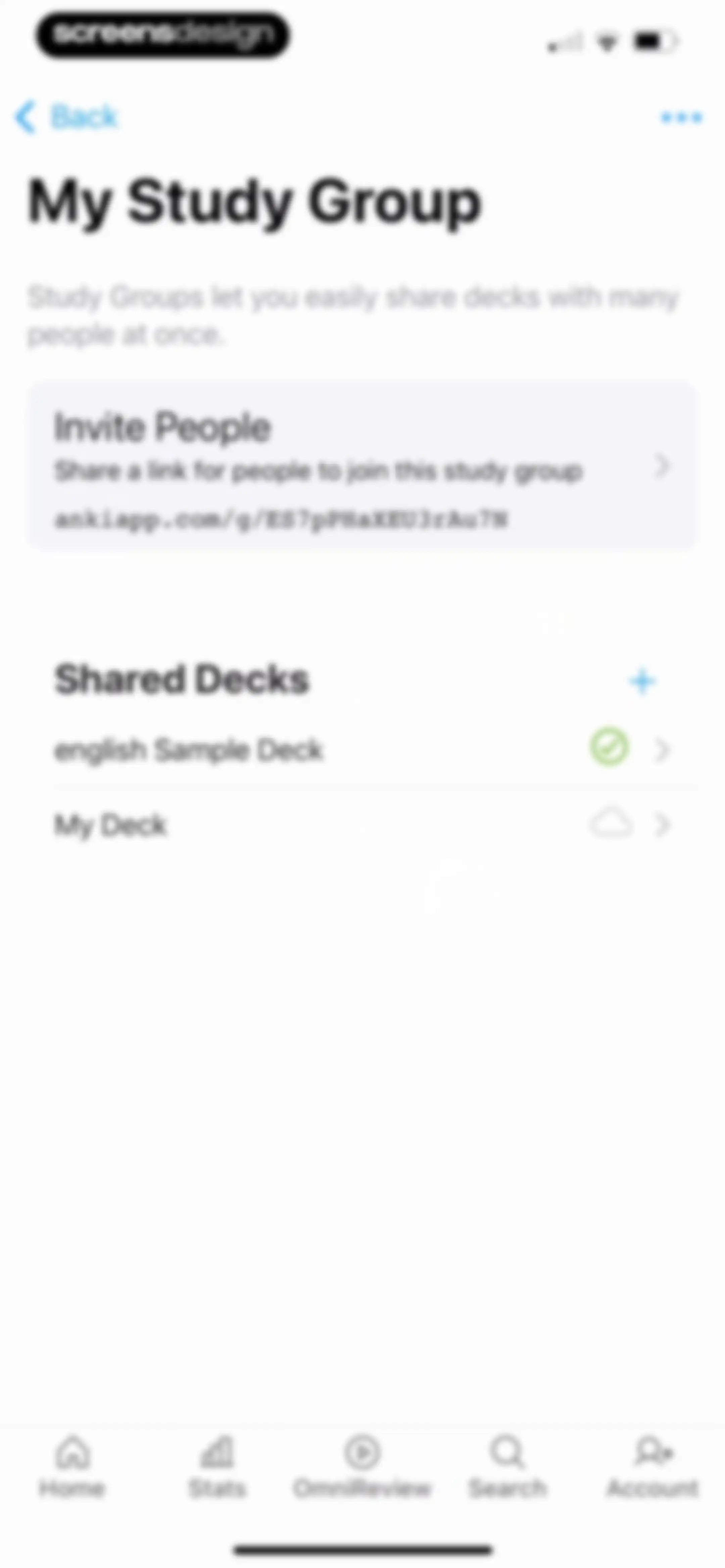 AlgoApp - Flashcards screen 66