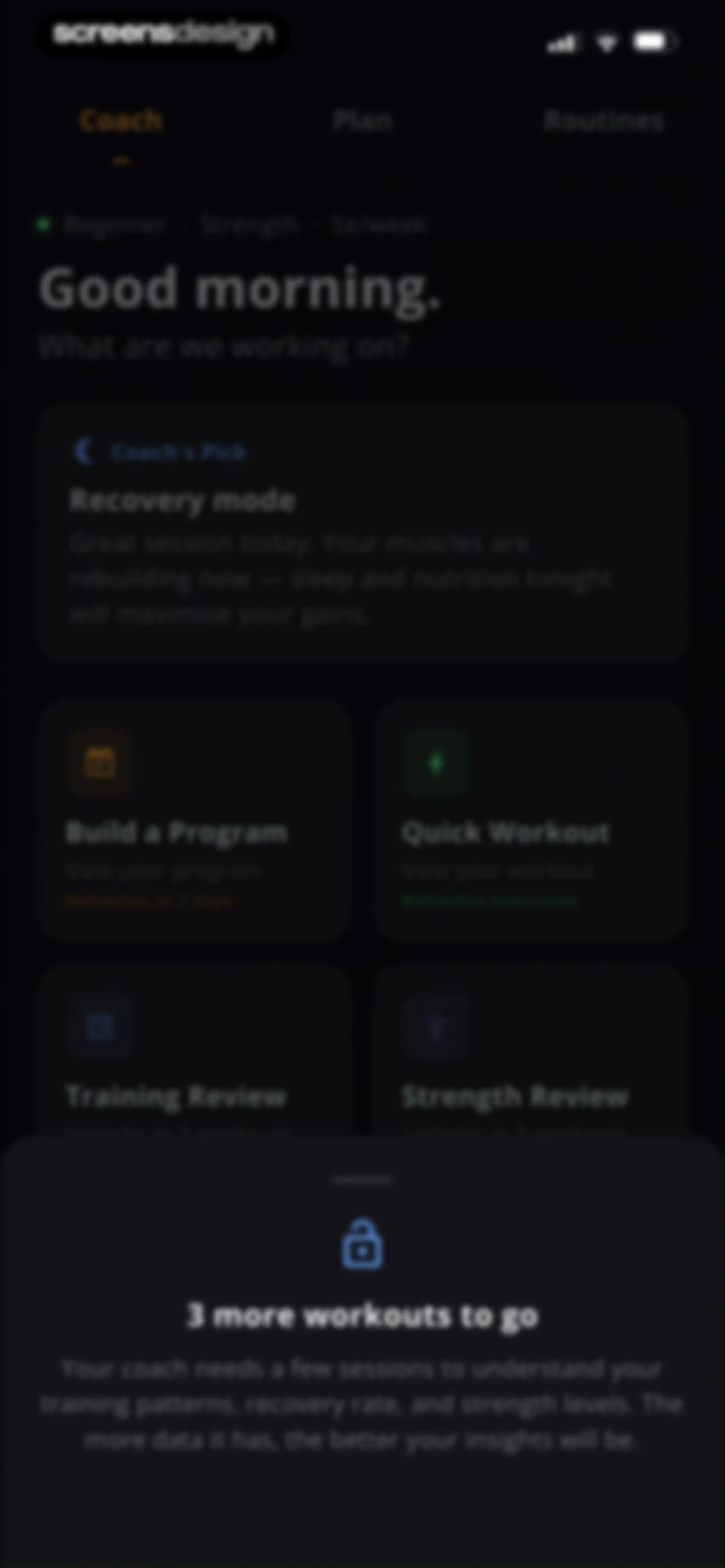 Stronger - Gym Workout Planner screen 116
