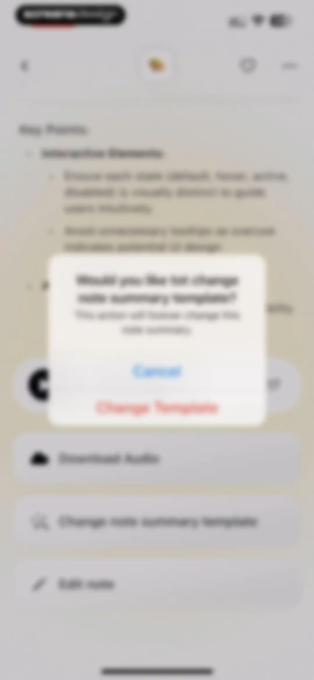Noteflow: AI Notes Taking screen 39