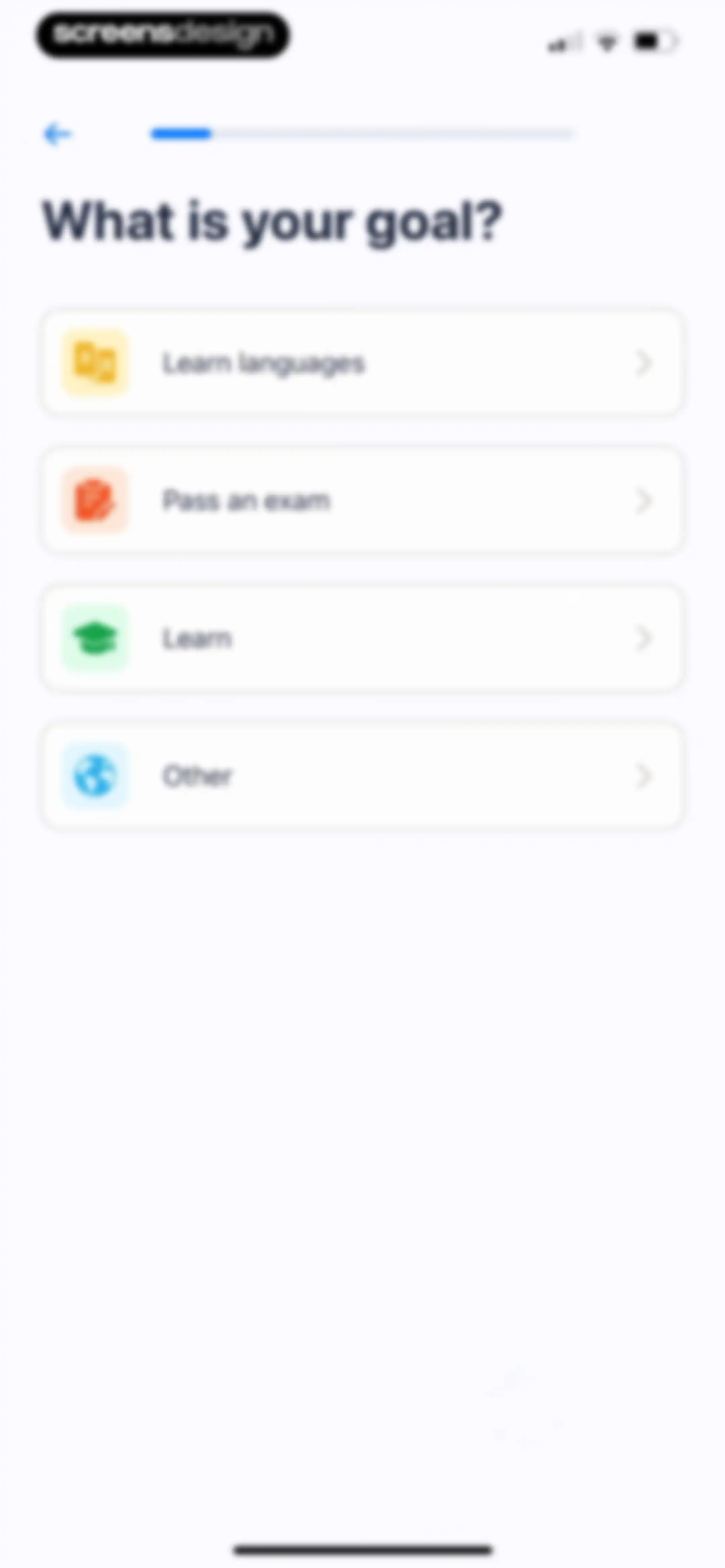 Mopiq: AI Flashcards Learning screen 3