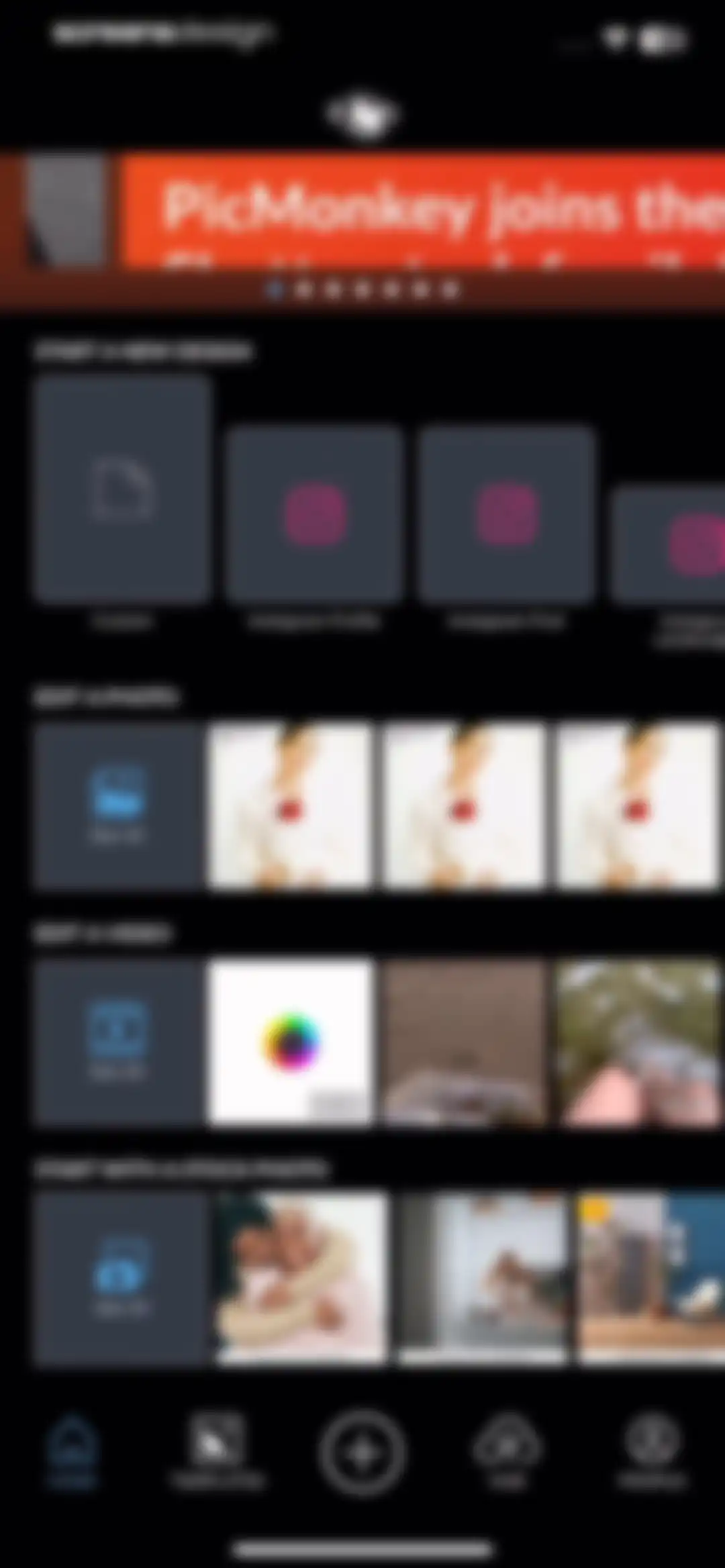 PicMonkey Photo + Video Design screen 10