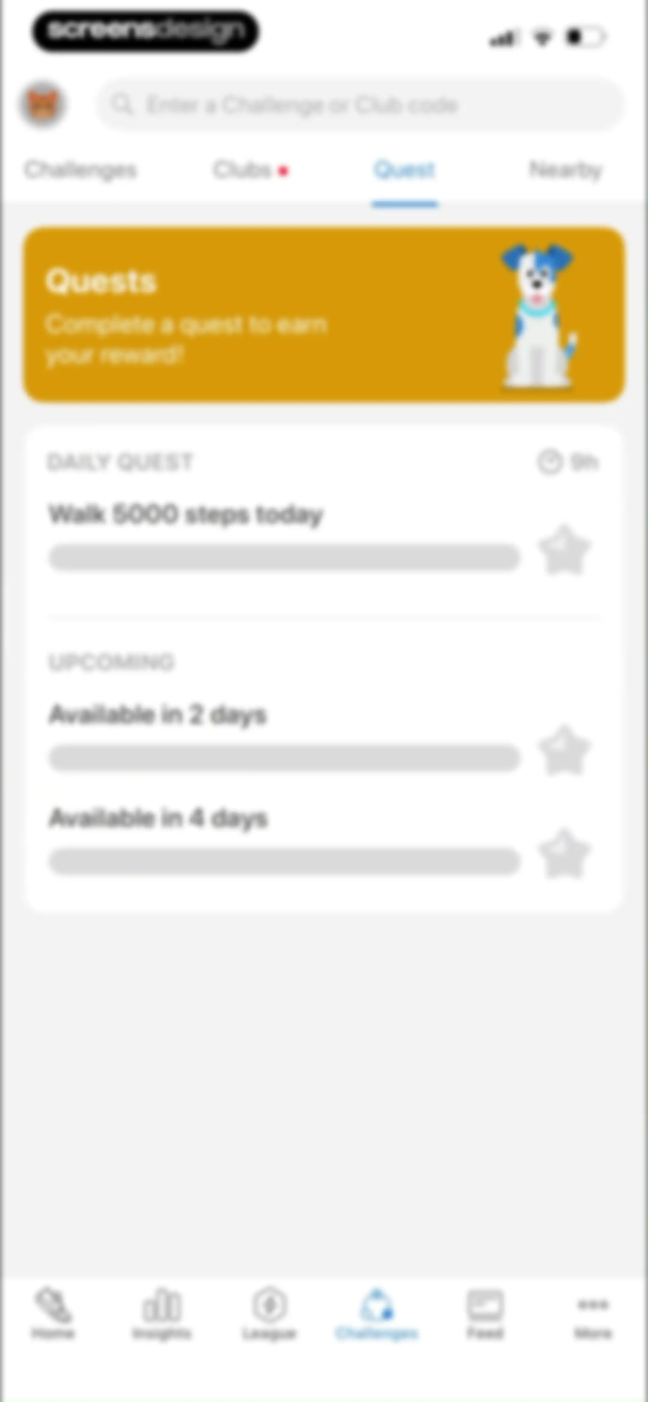 Pacer Pedometer Step Counter screen 272