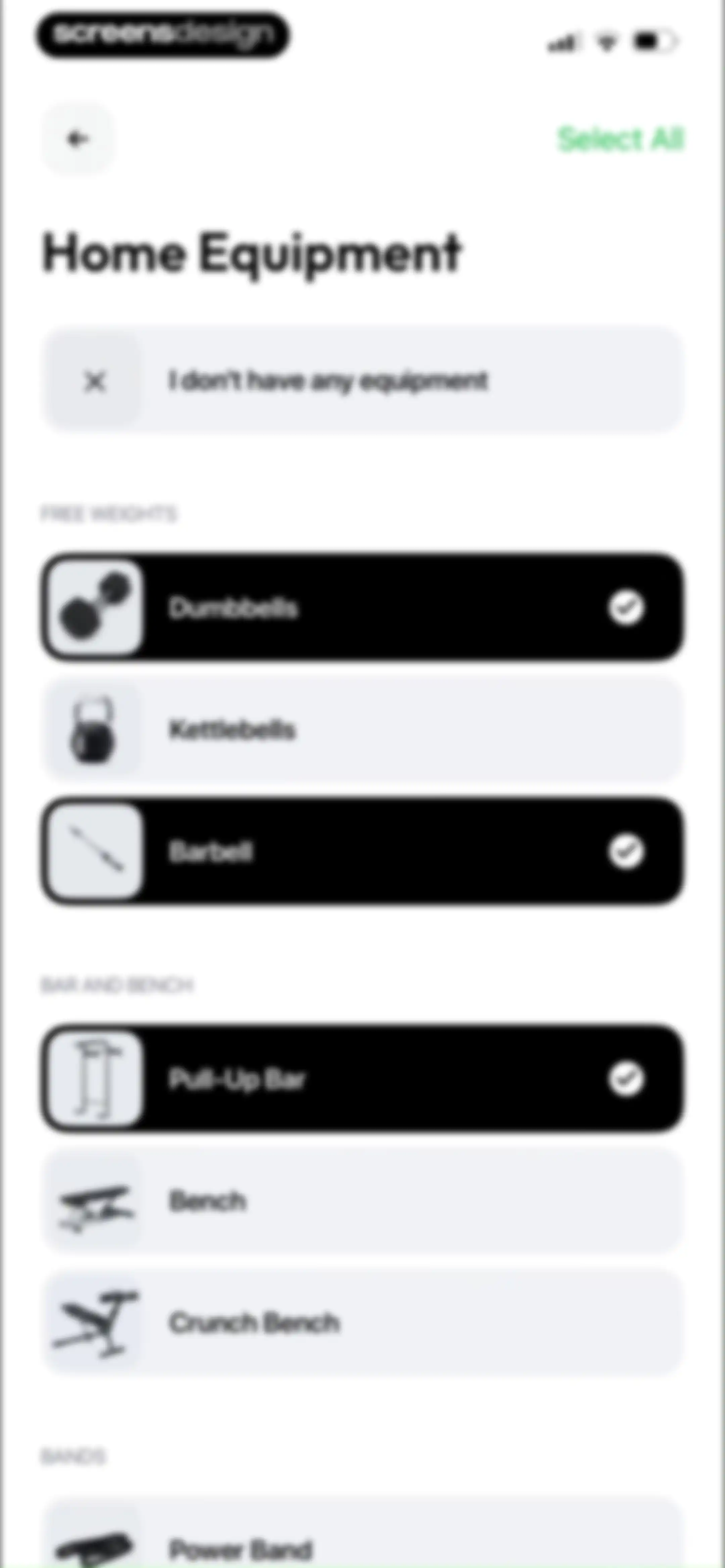 Zing AI: Home & Gym Workouts screen 99