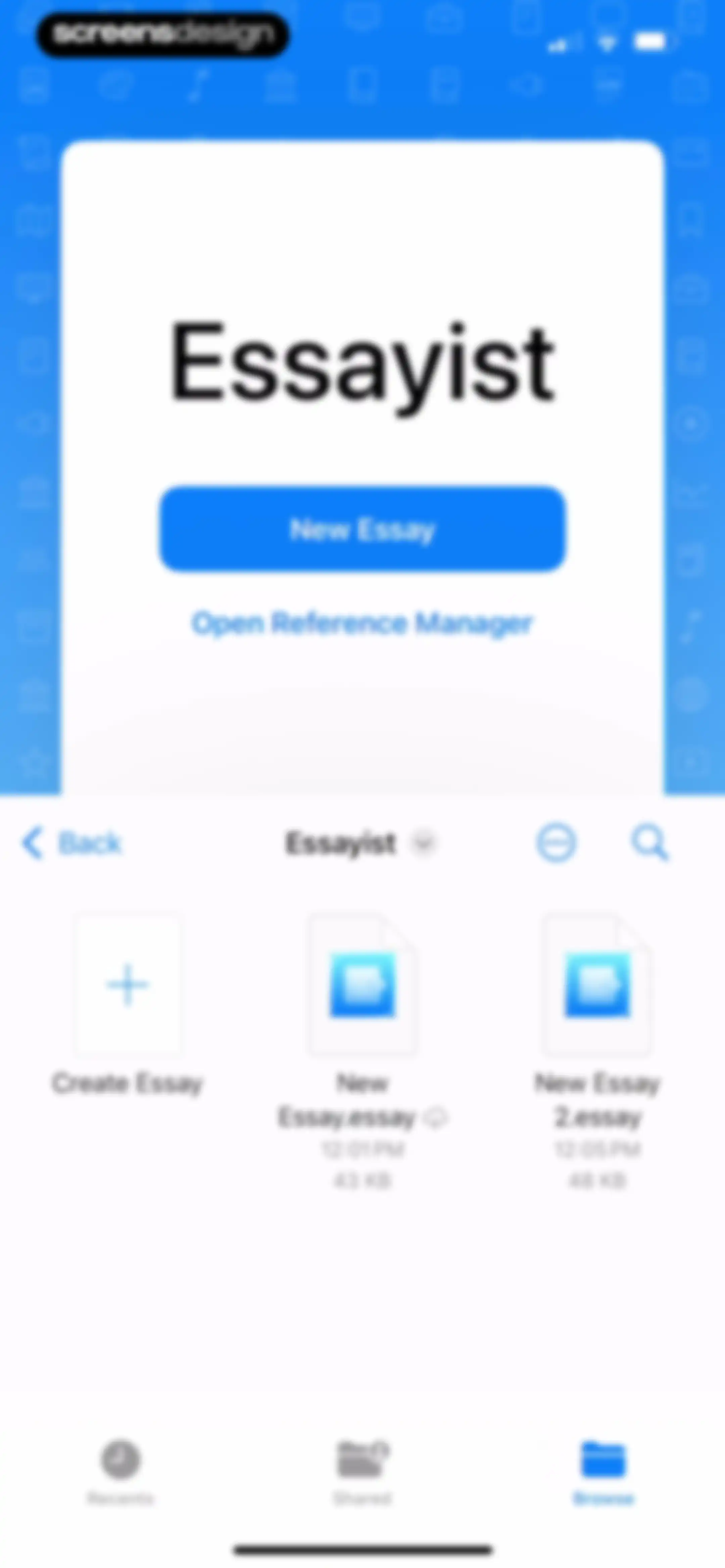 Essayist: Academic Writing App screen 62
