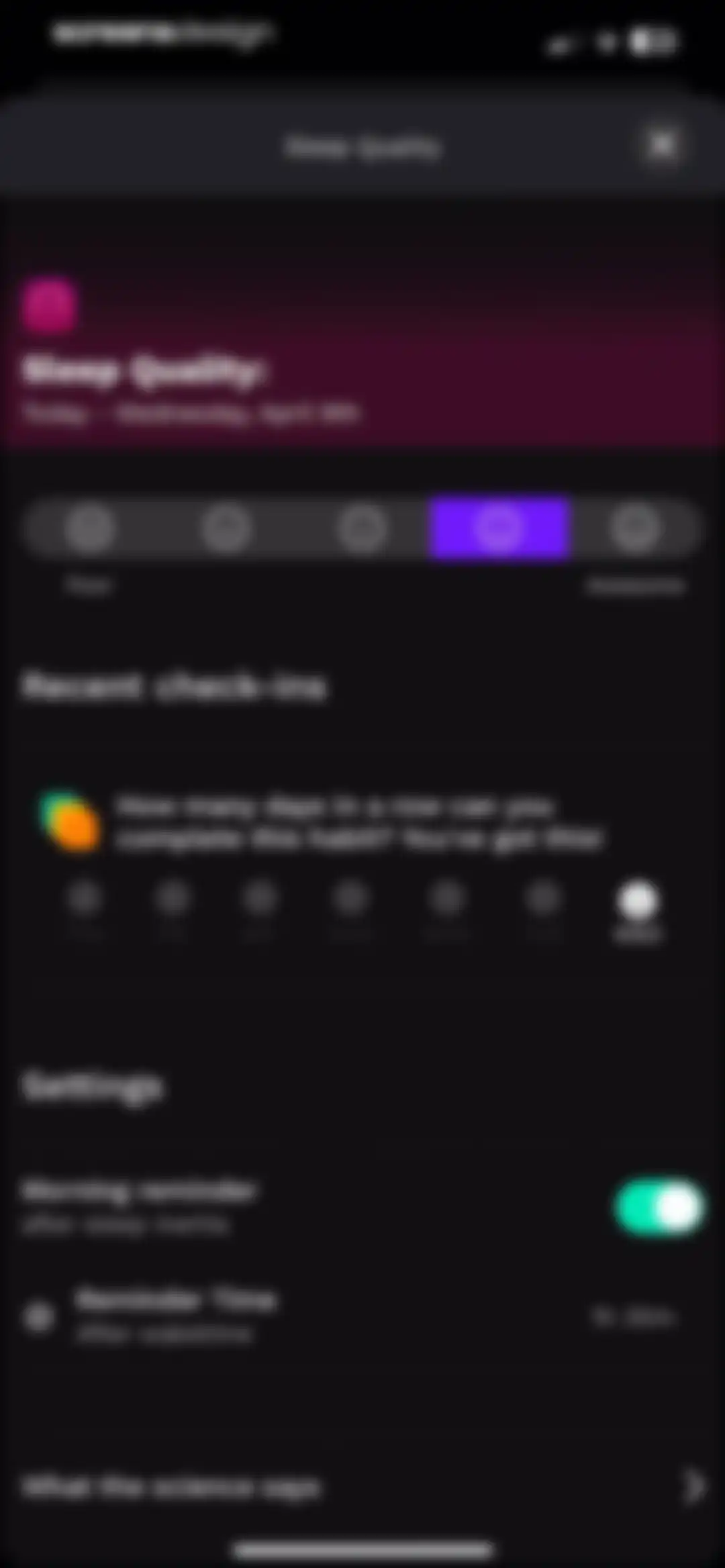 RISE: Sleep Tracker screen 145