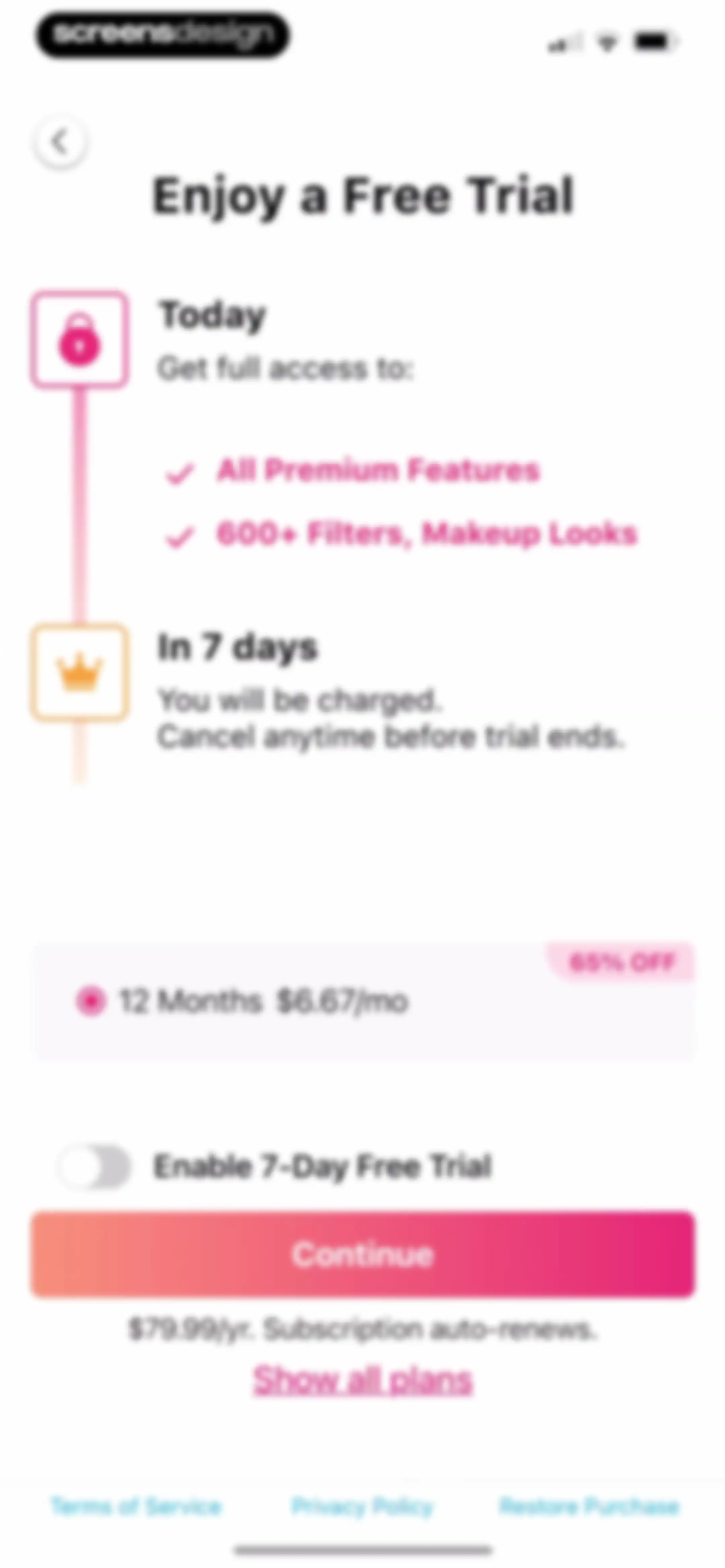 YouCam Makeup: Face Editor screen 7