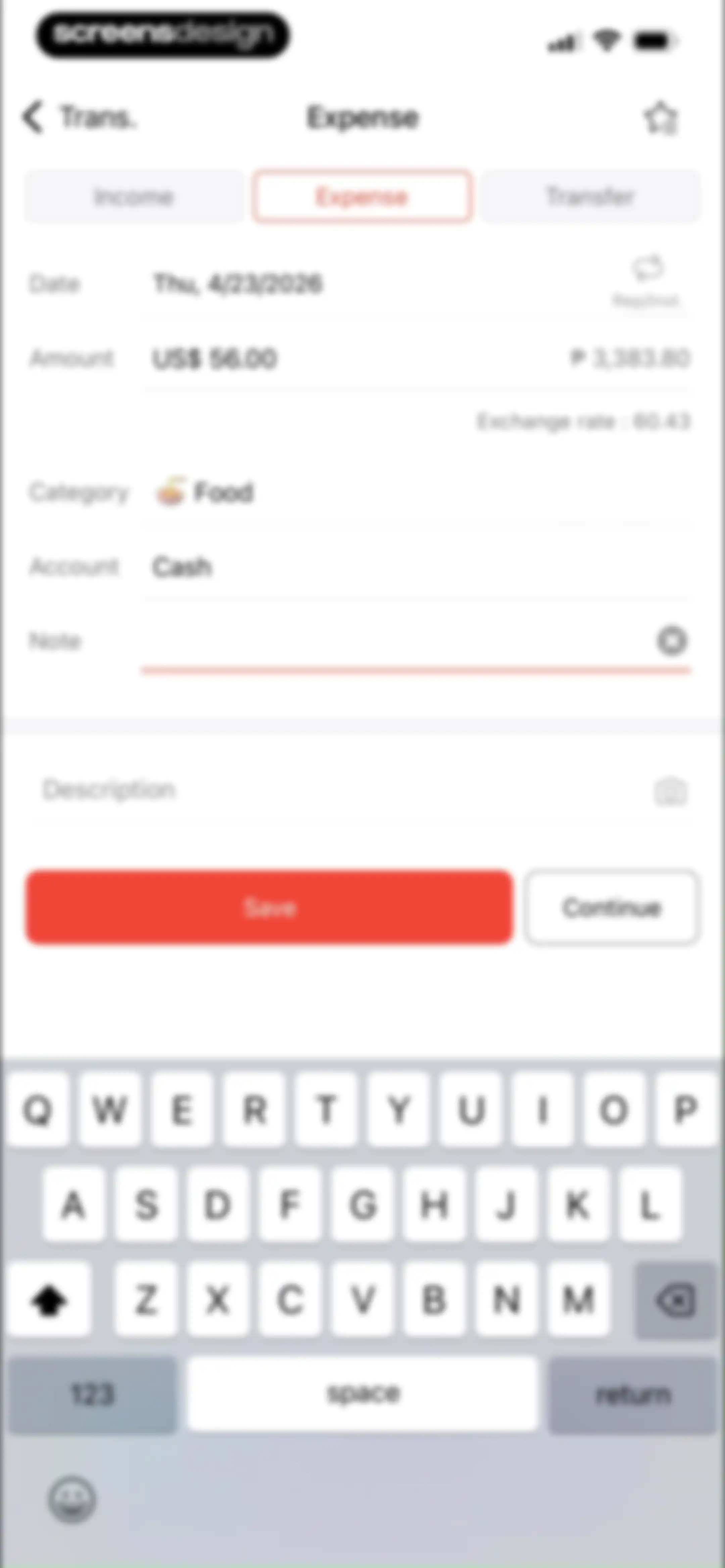 Money Manager Expense & Budget screen 25