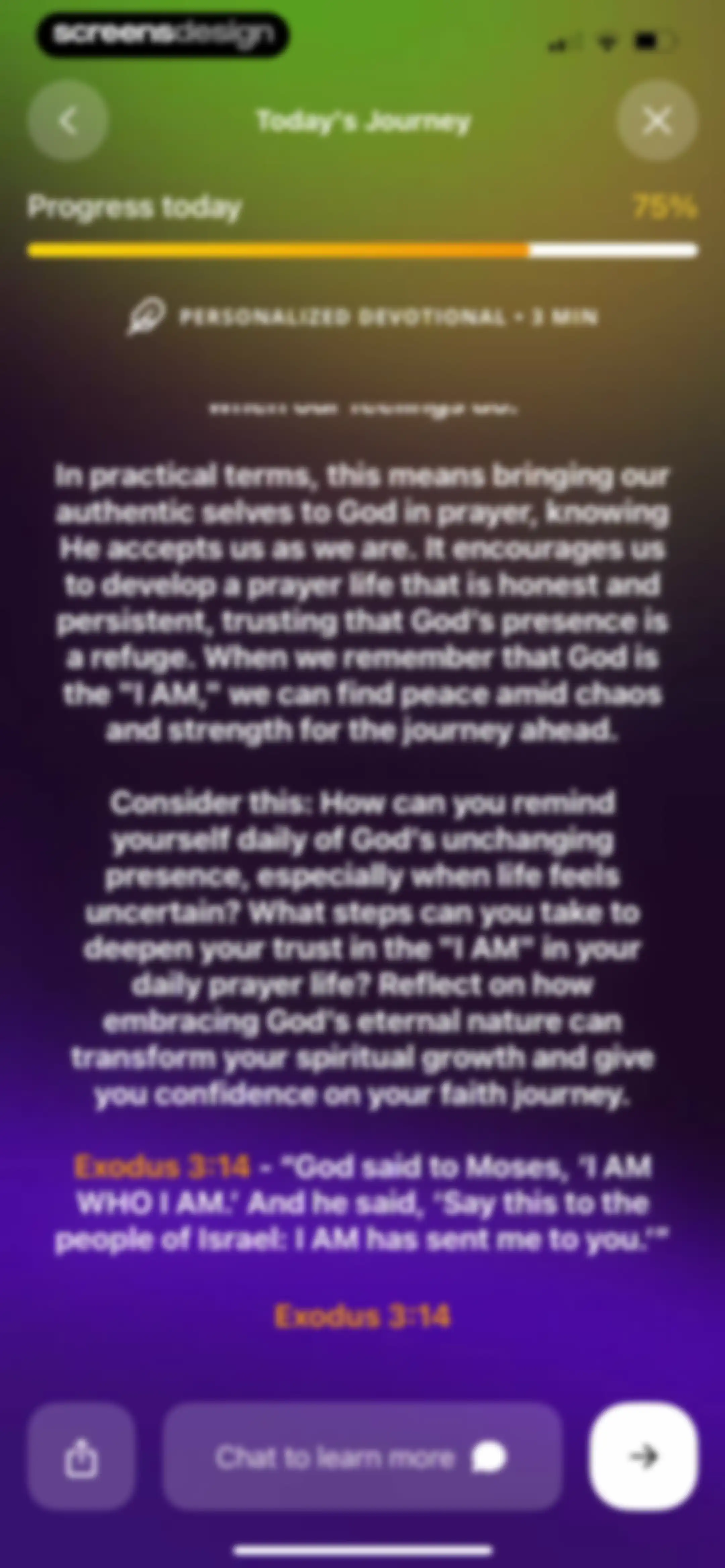 Bible Chat: Daily Devotional screen 79