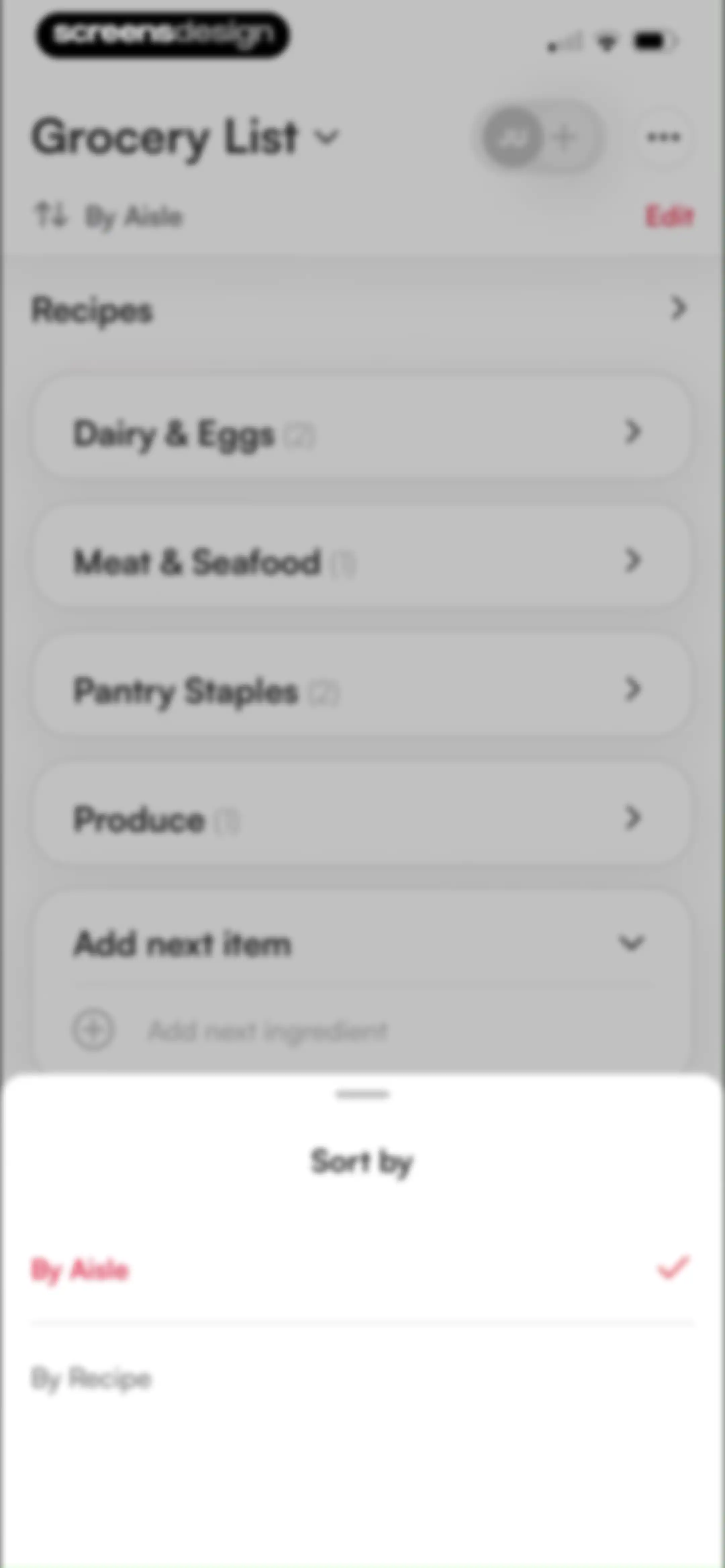 Osta: Save & Share Recipes screen 103