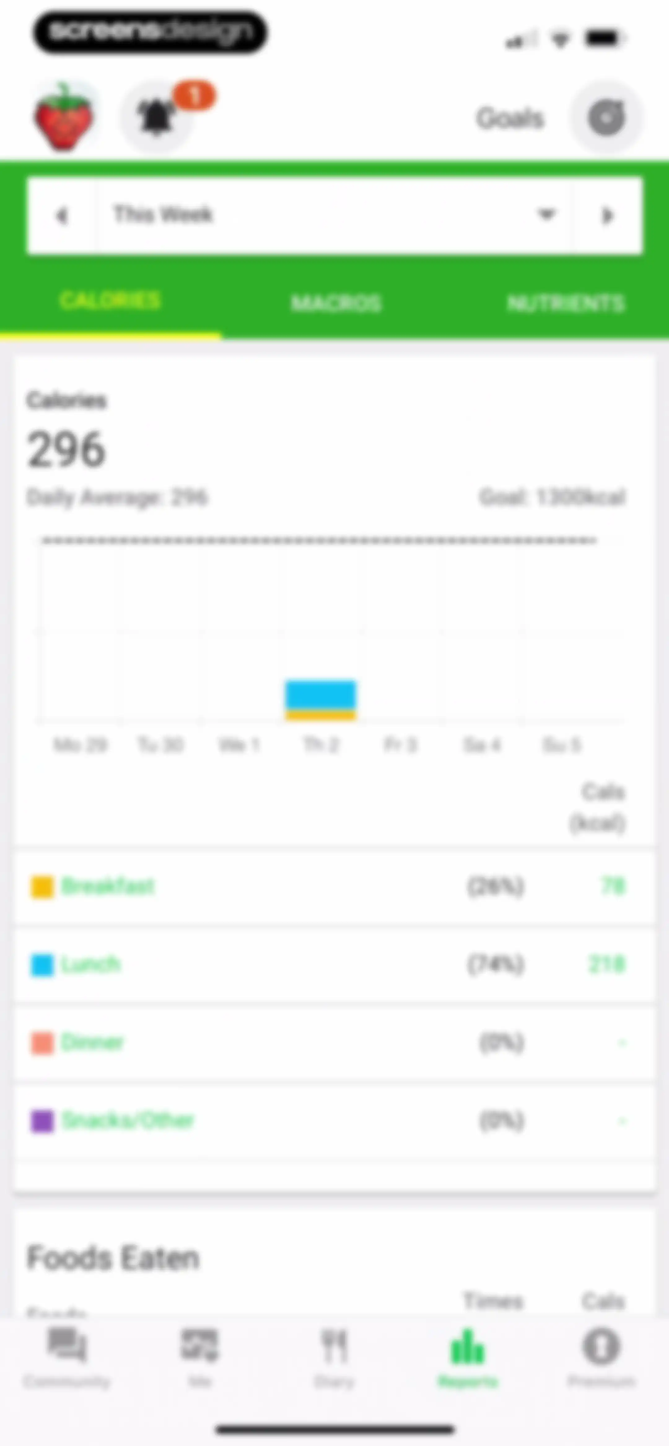 Calorie Counter by fatsecret screen 155