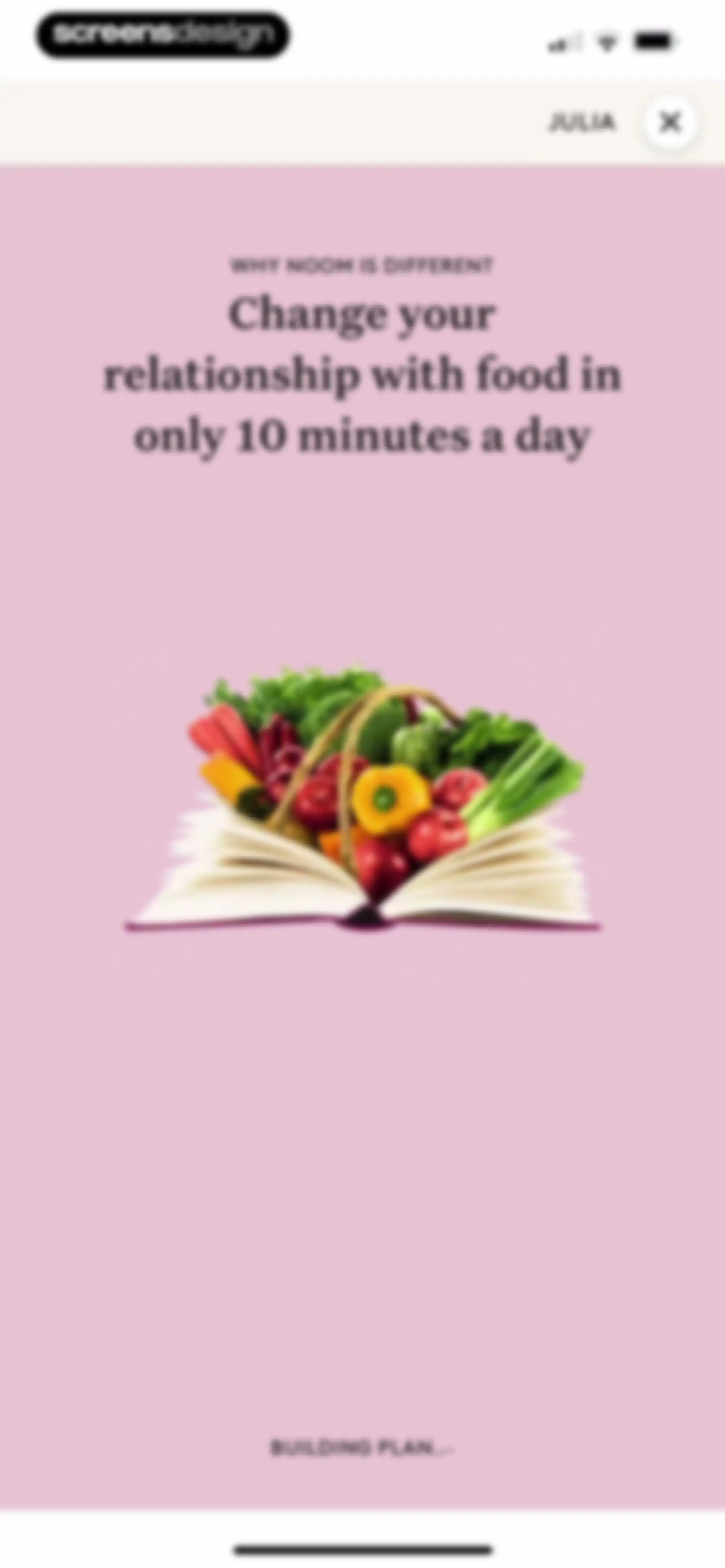 Noom Weight Loss, Food Tracker screen 63