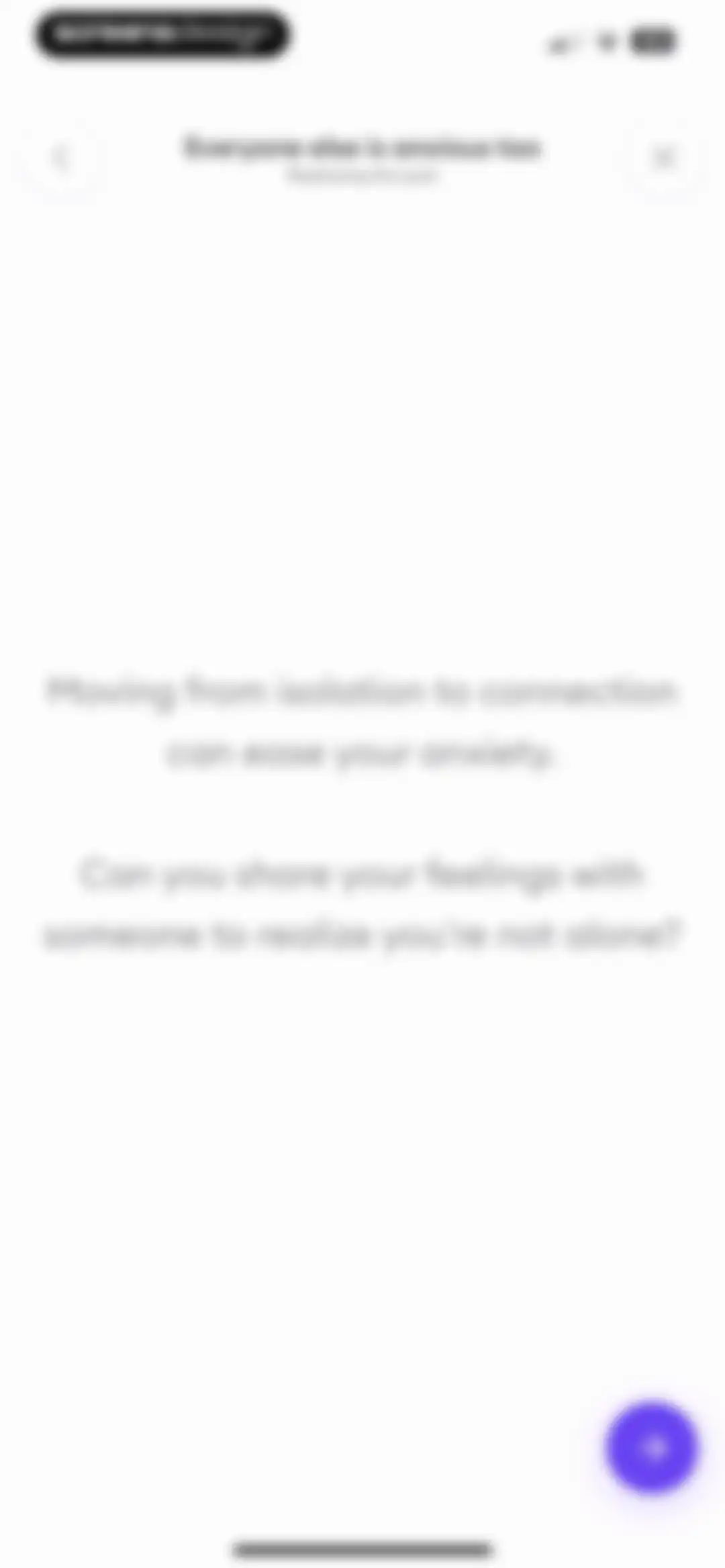 Ahead: Emotional Companion screen 114