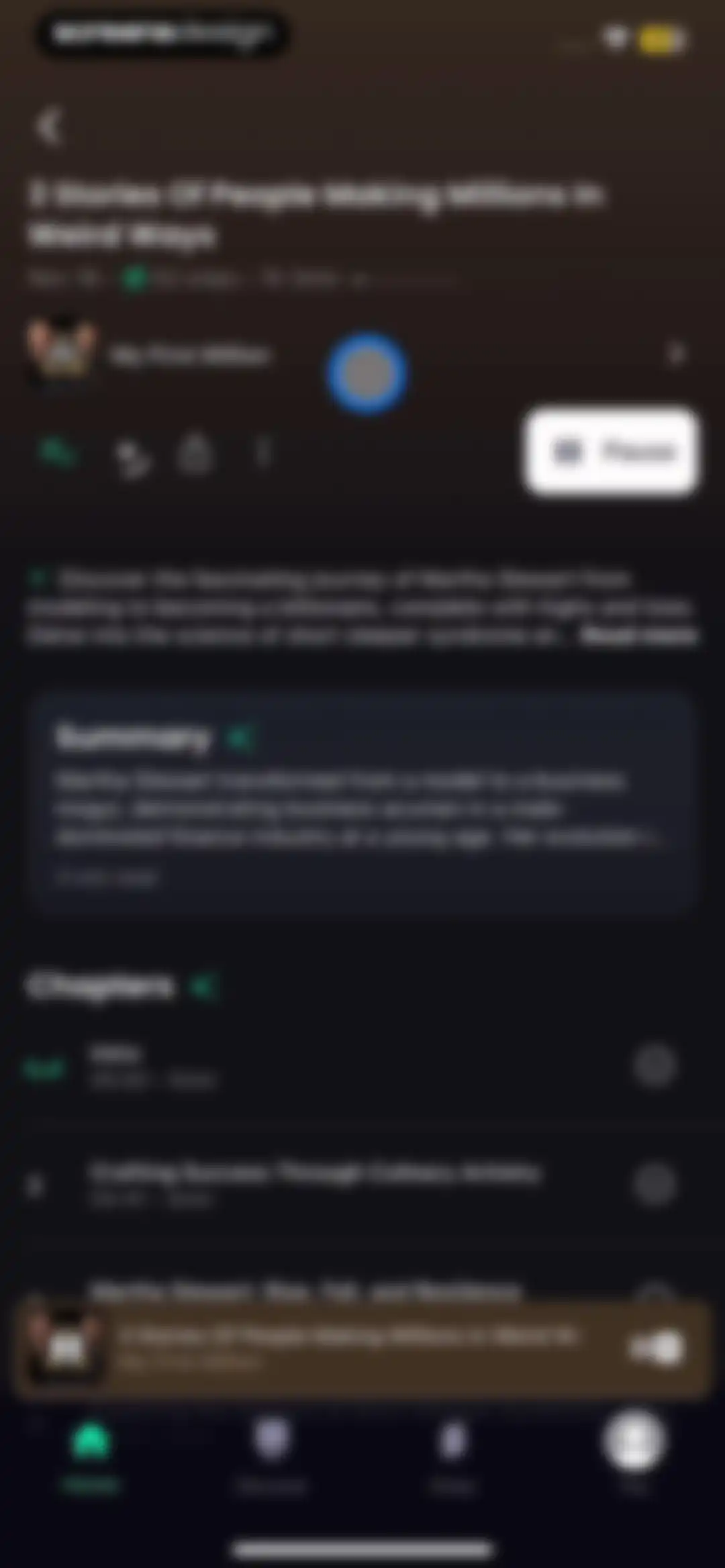 Snipd | AI Podcast Player screen 58