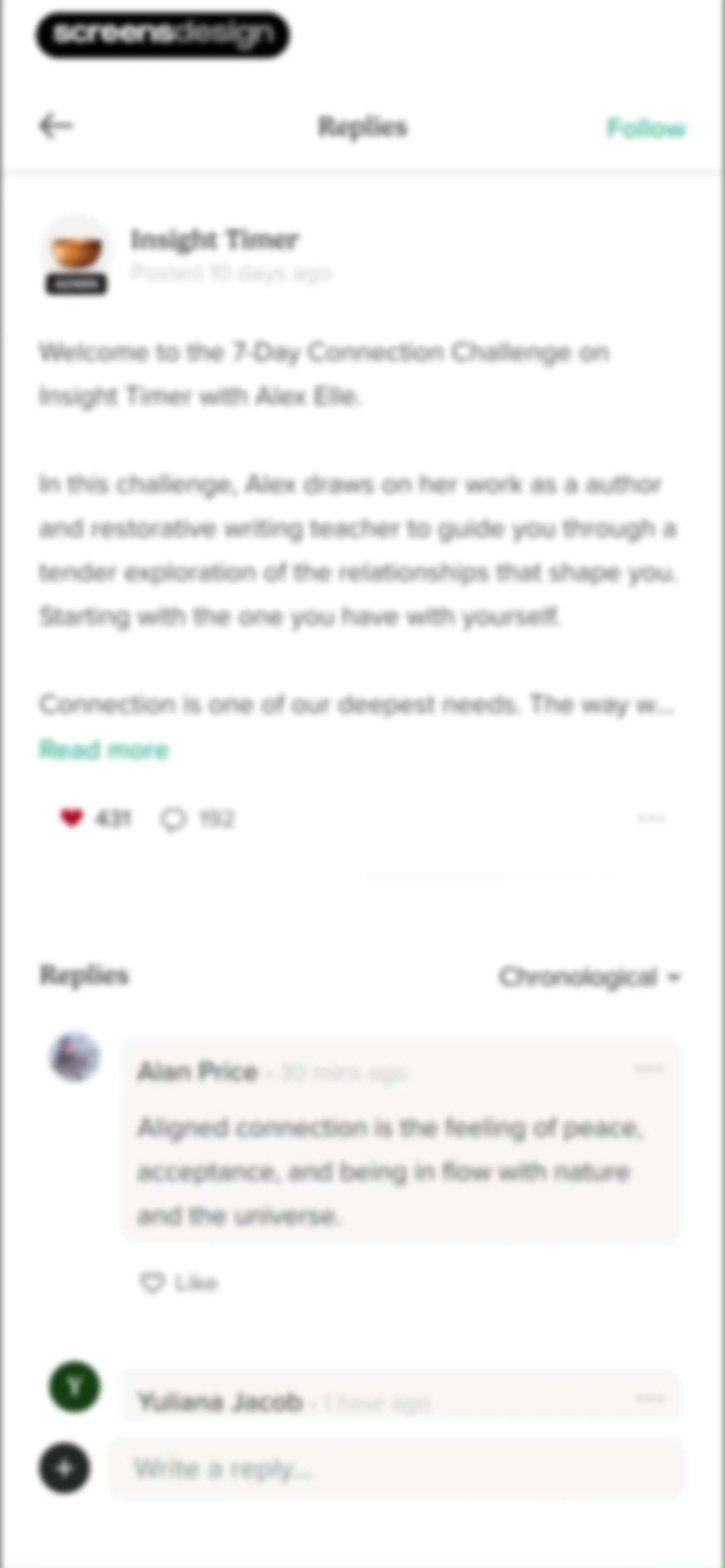 Insight Timer: Meditate, Sleep screen 57