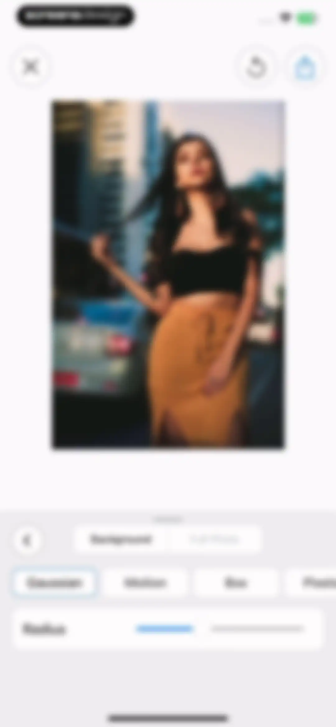 Motion Blur Photo Editor screen 12