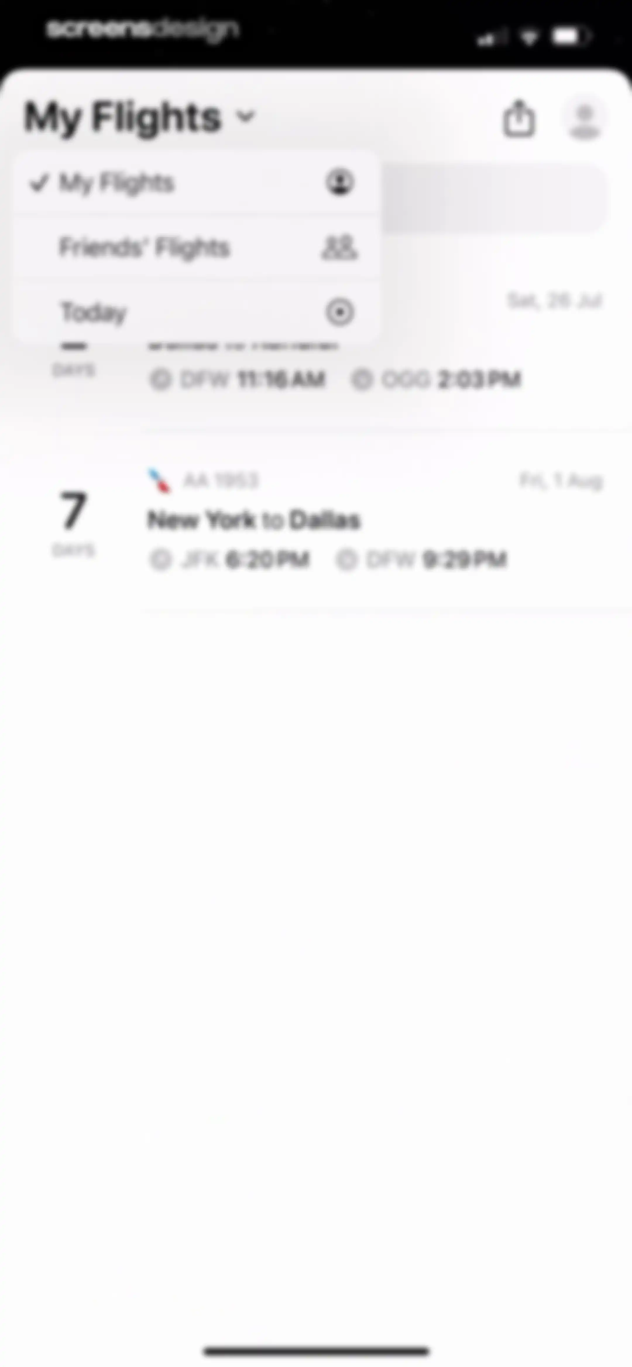 Flighty – Live Flight Tracker screen 99