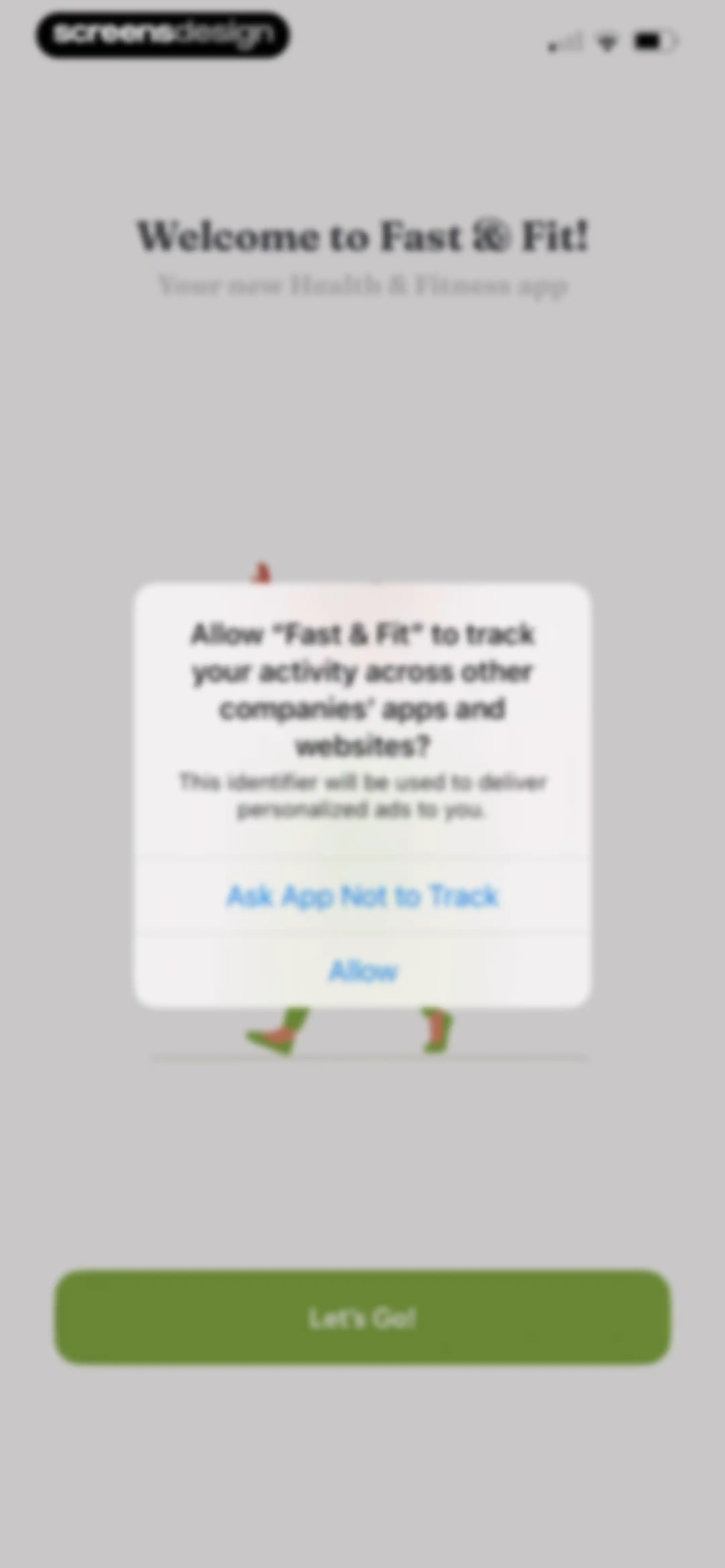Fast & Fit: IF Fasting Counter screen 2