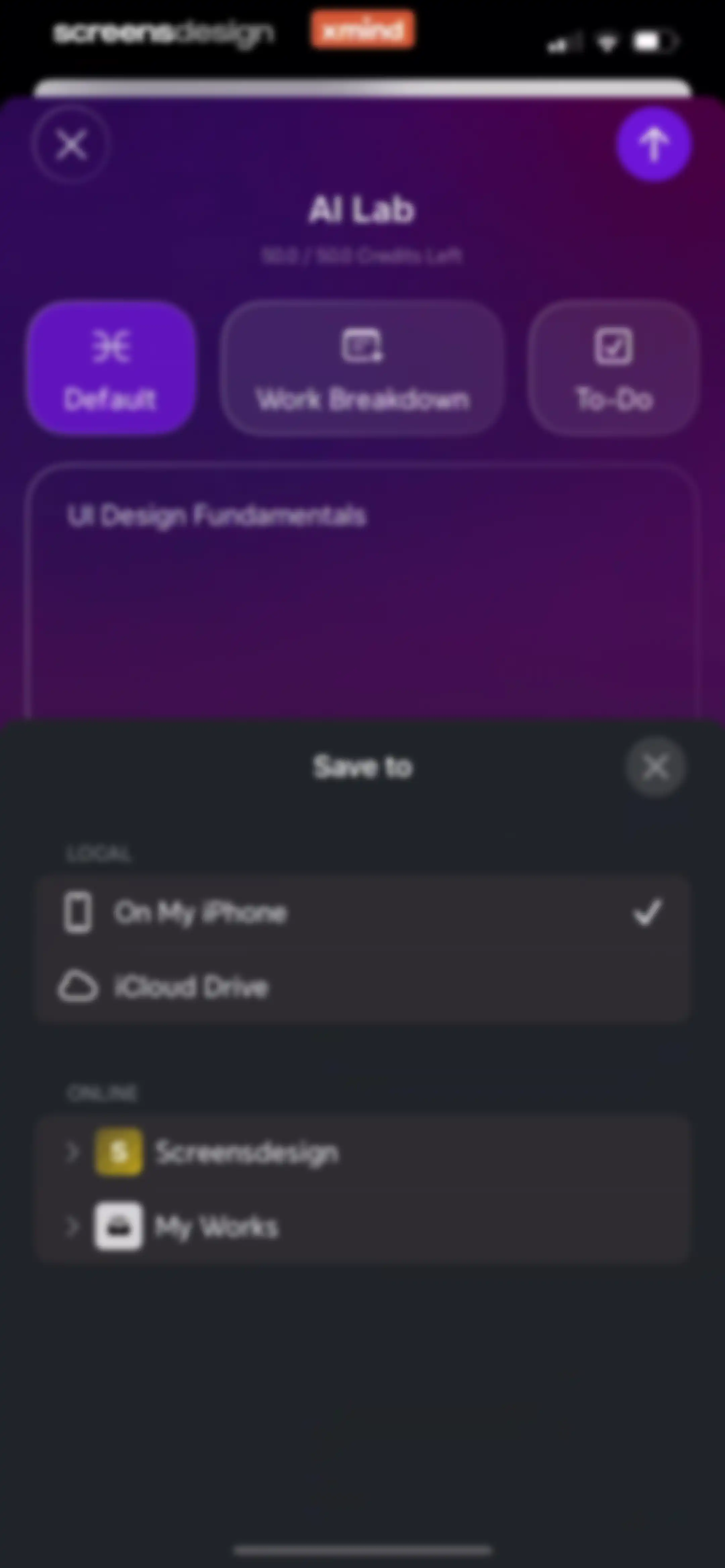 Xmind: AI Mind Map, Brainstorm screen 103