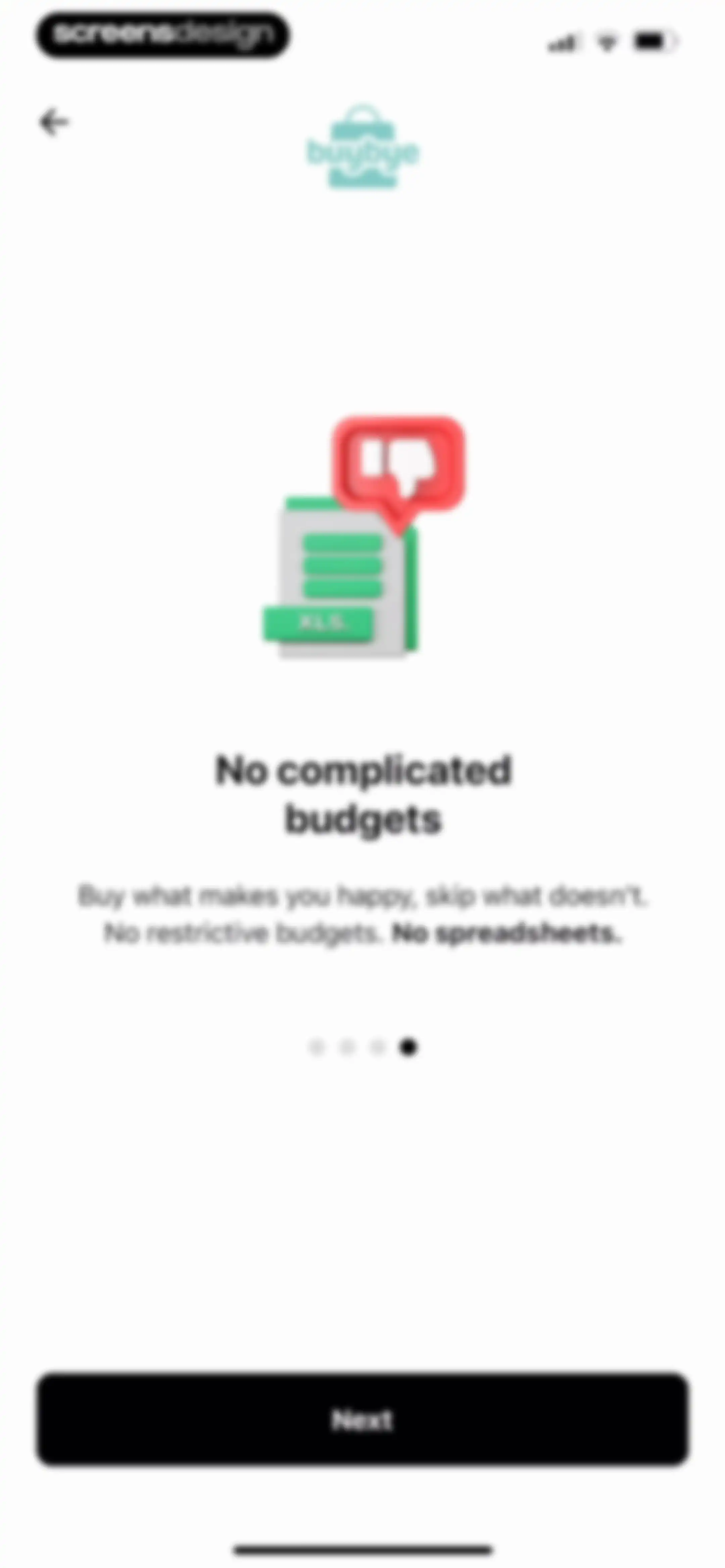 BuyBye - Budget Planner screen 22