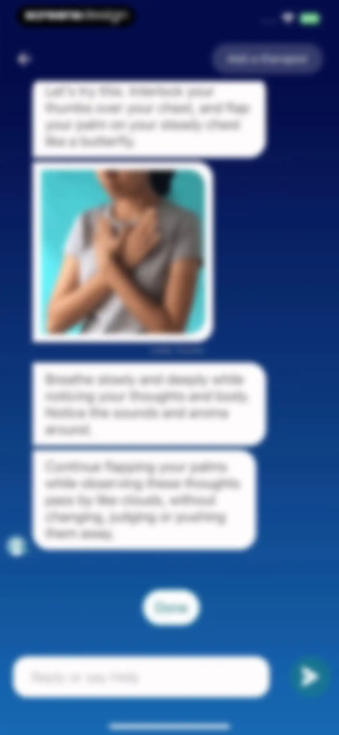Wysa: Mental Wellbeing AI screen 64
