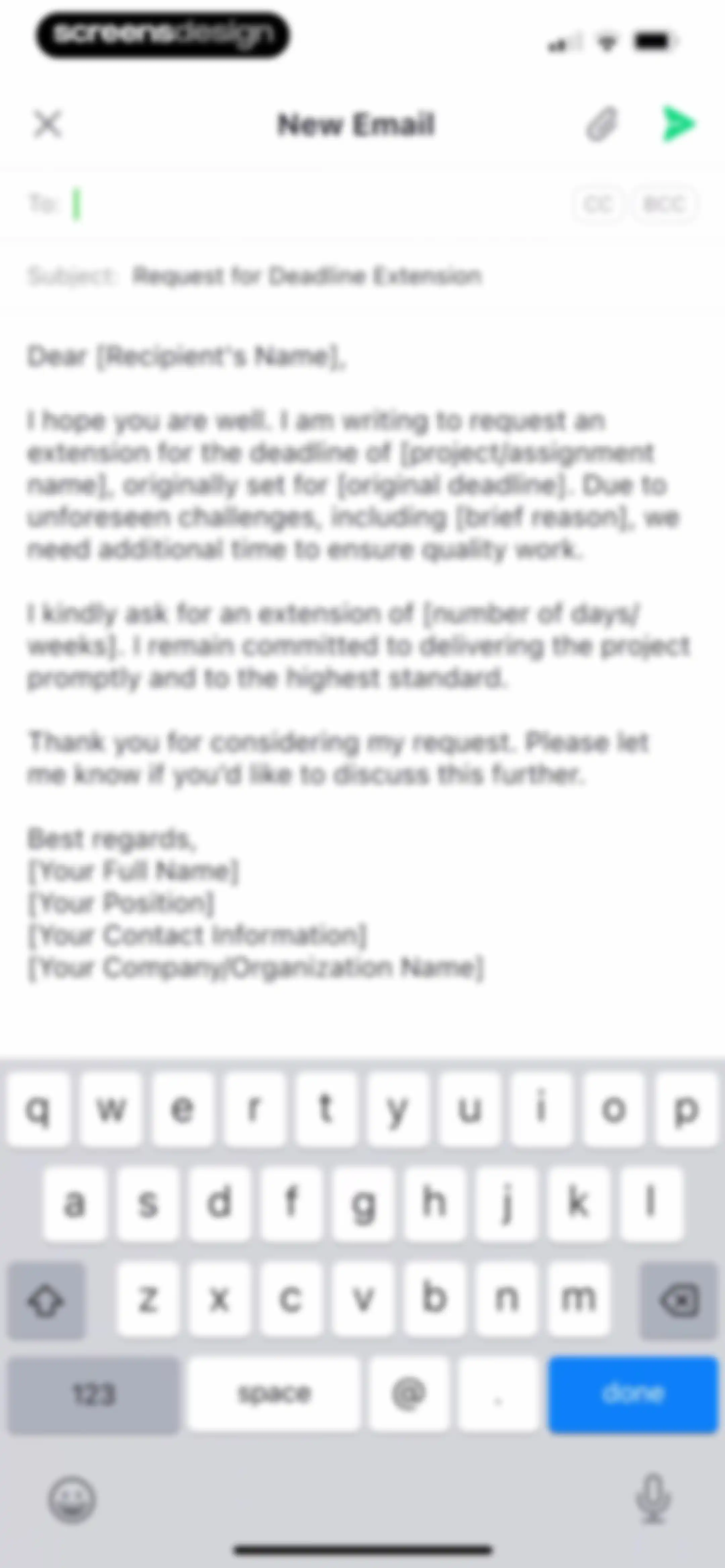 Friday AI Email Writer screen 62