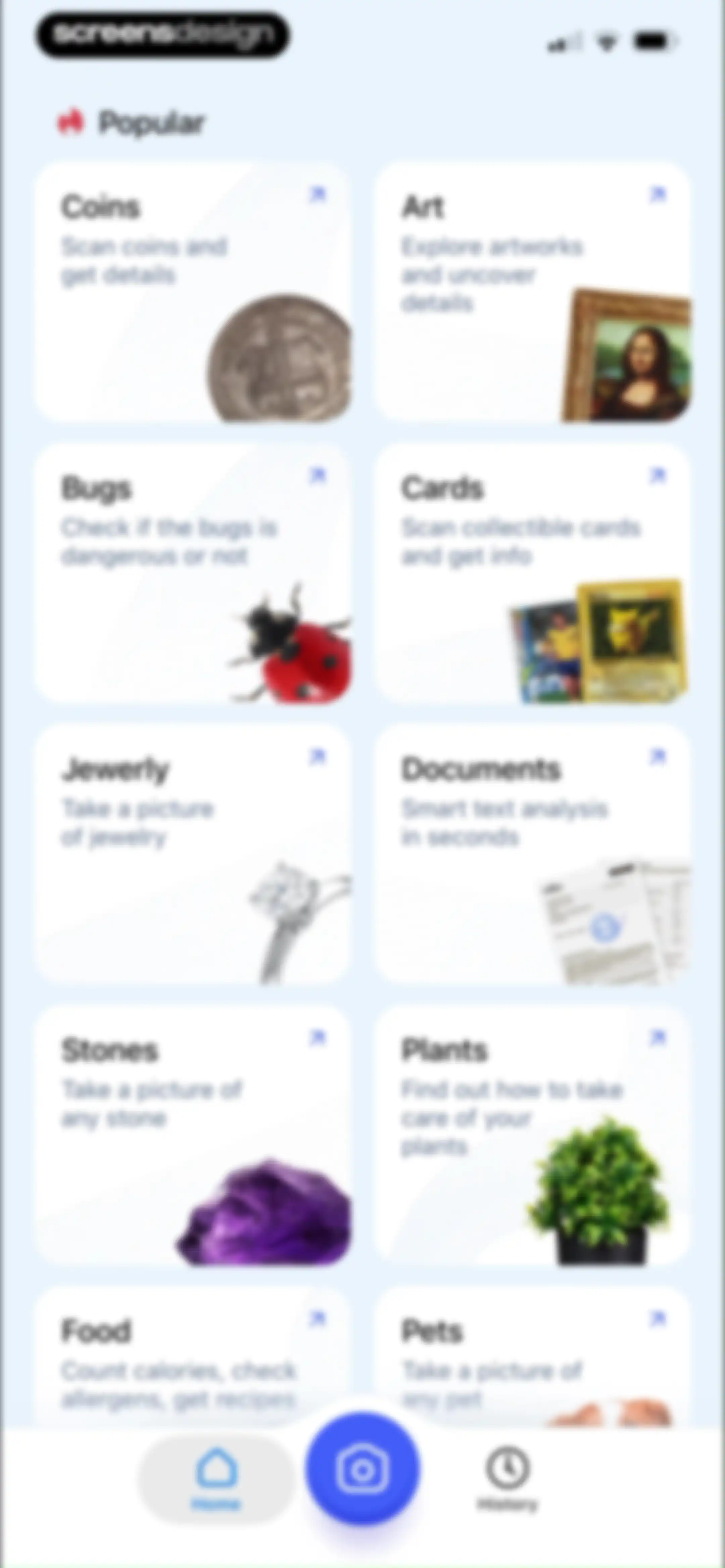 LensAI・Identifier・Image Search screen 63