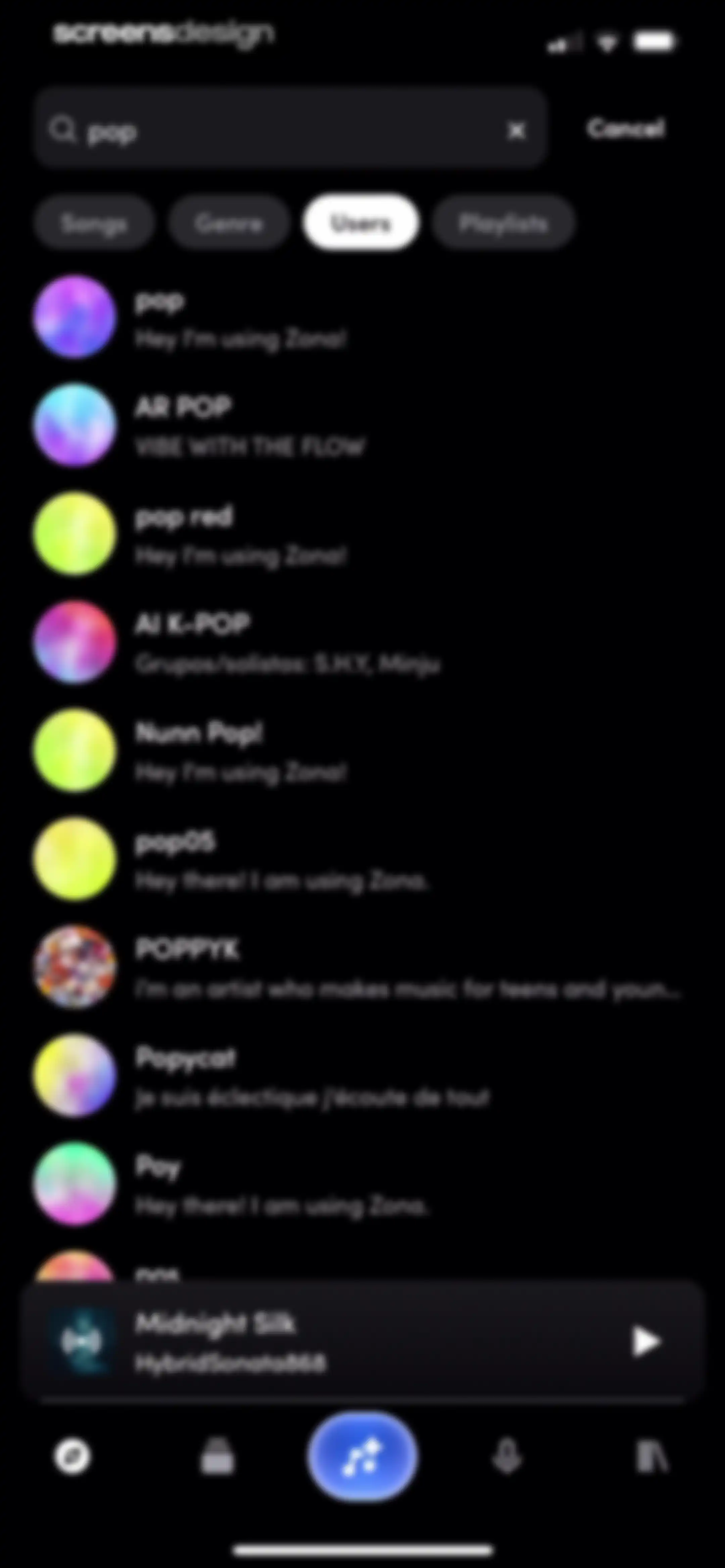 AI Song Generator - Zona screen 52