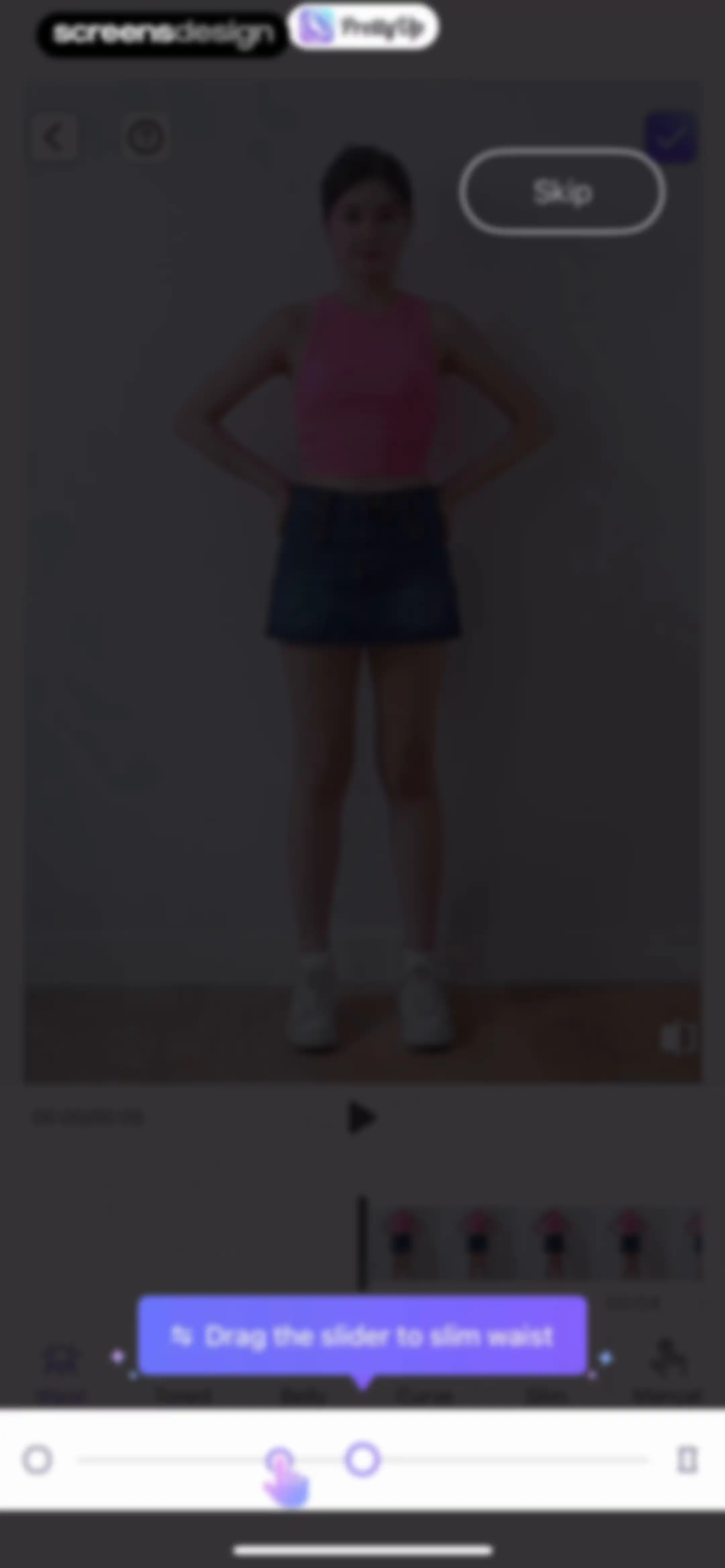 PrettyUp - Body Editor Video screen 20