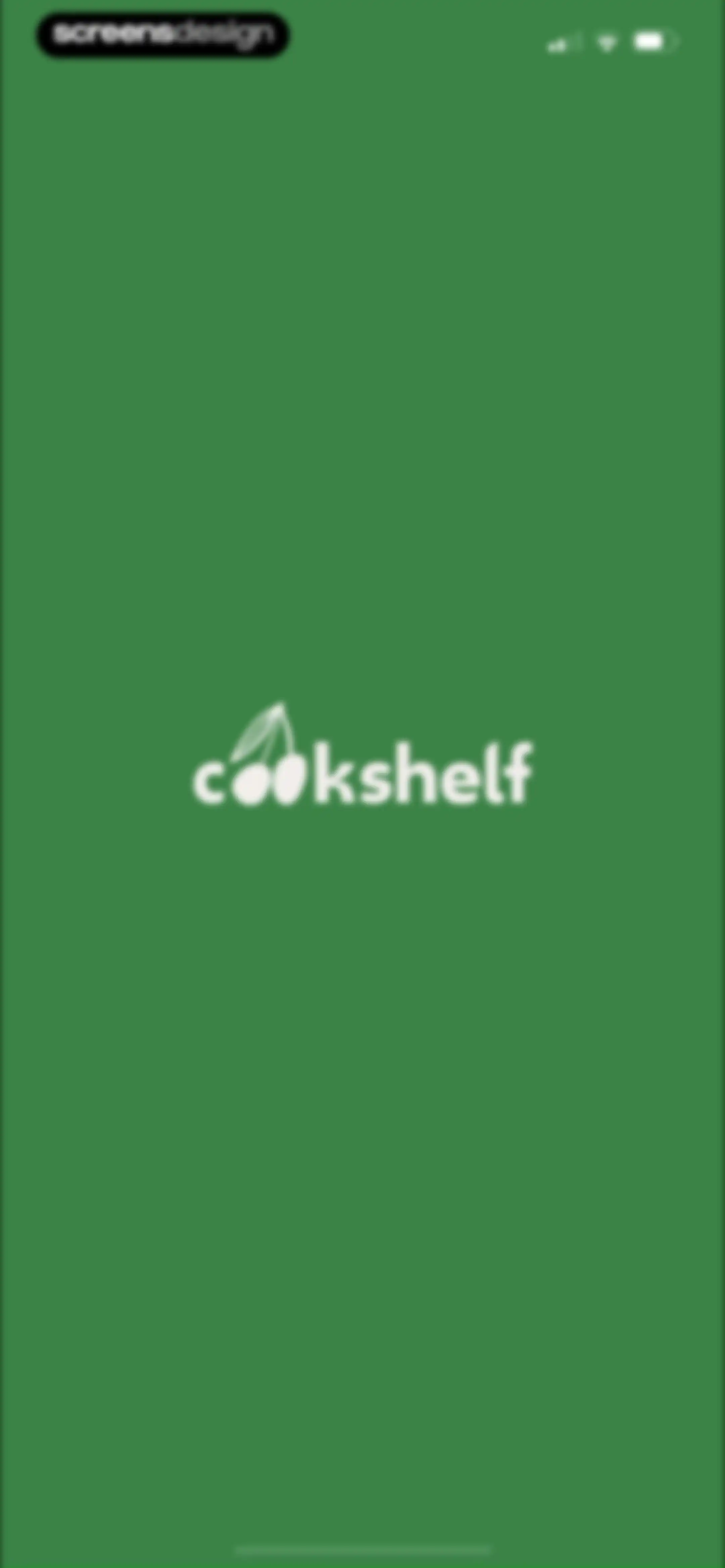CookShelf: Search Cookbooks screen 2