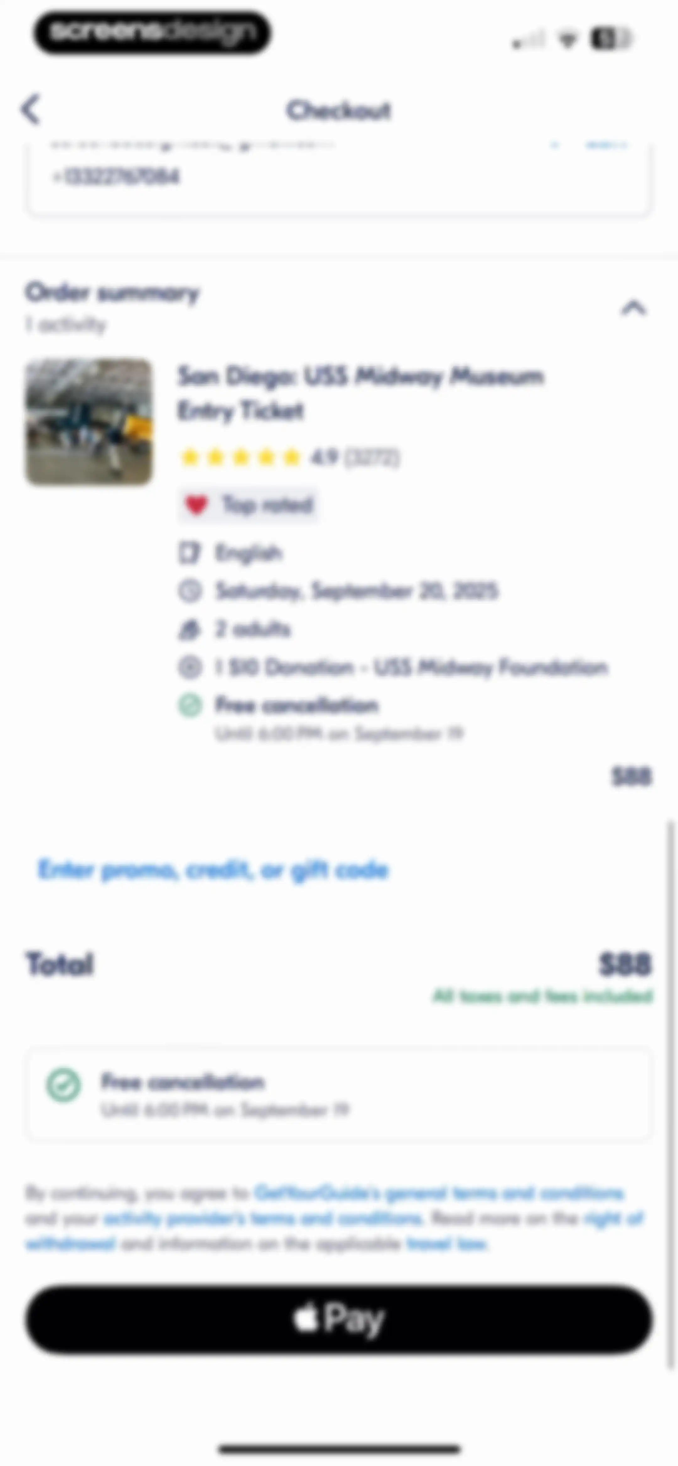 GetYourGuide: Plan & Book screen 102