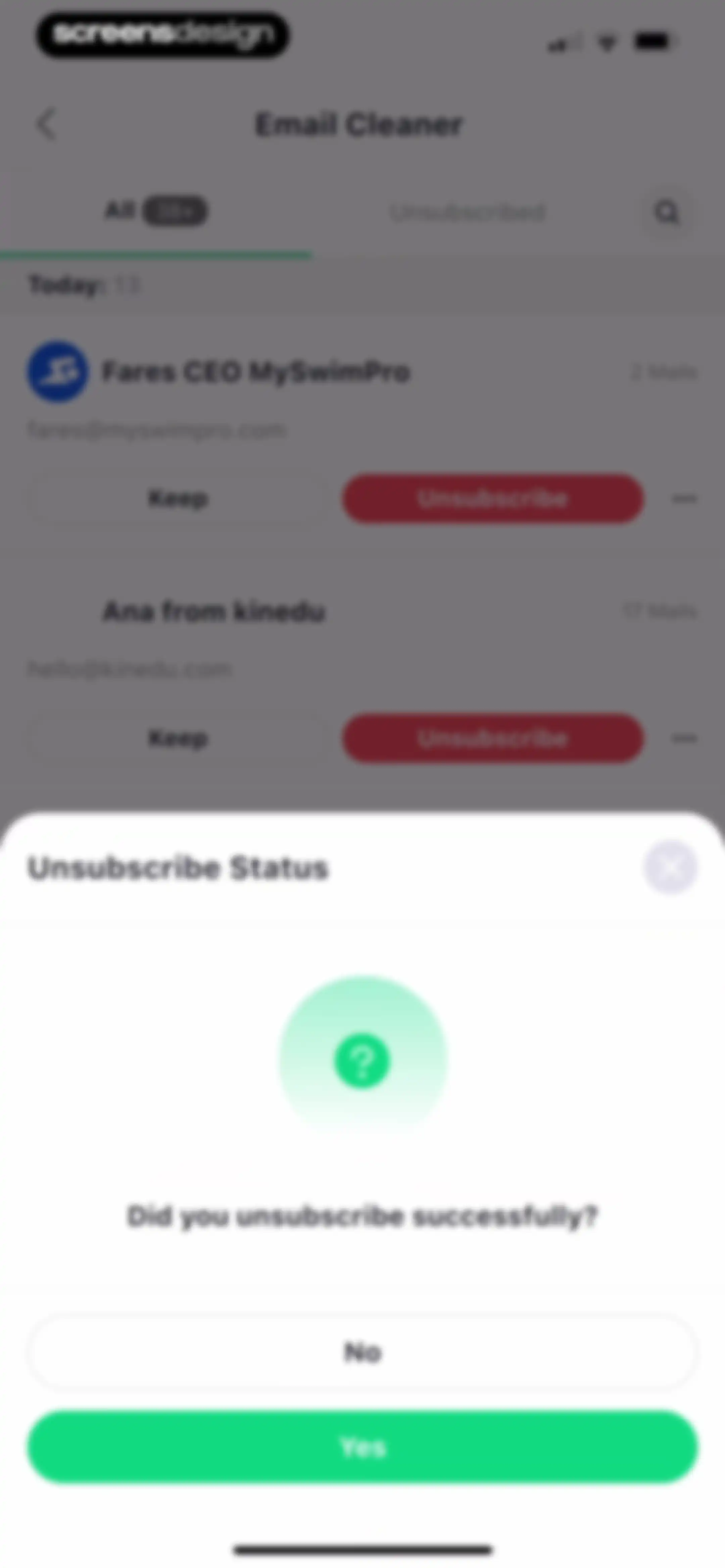Friday AI Email Writer screen 50