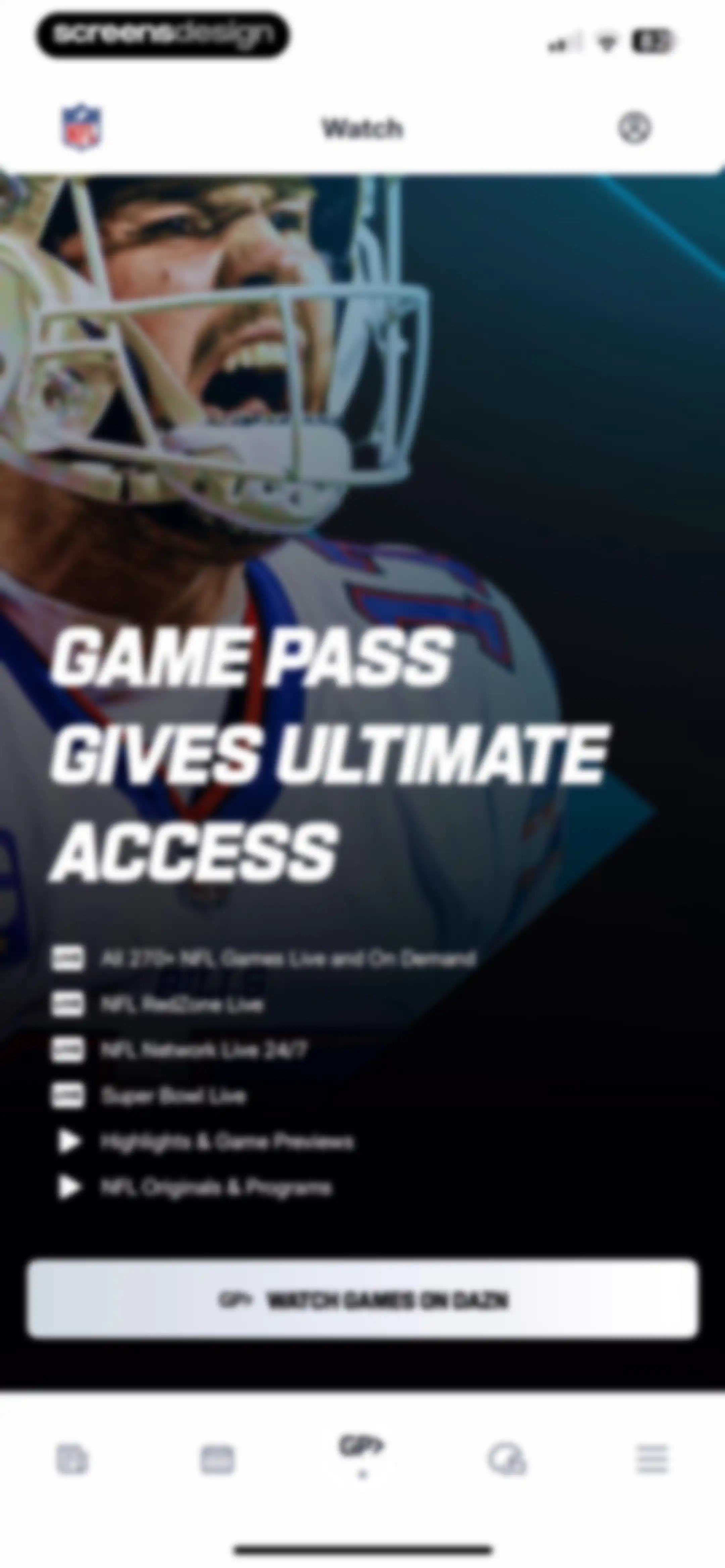 NFL screen 91