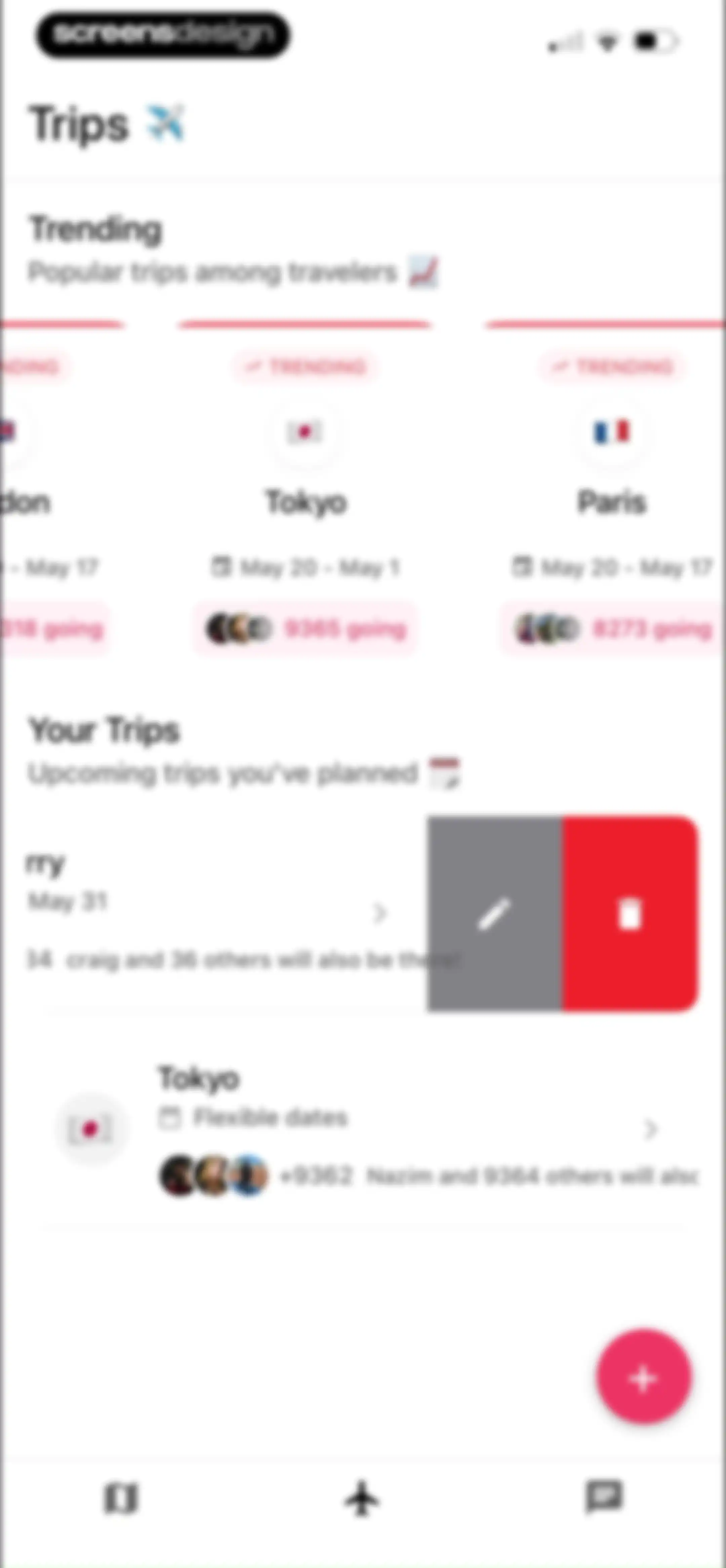 nomadtable: travel friends screen 105