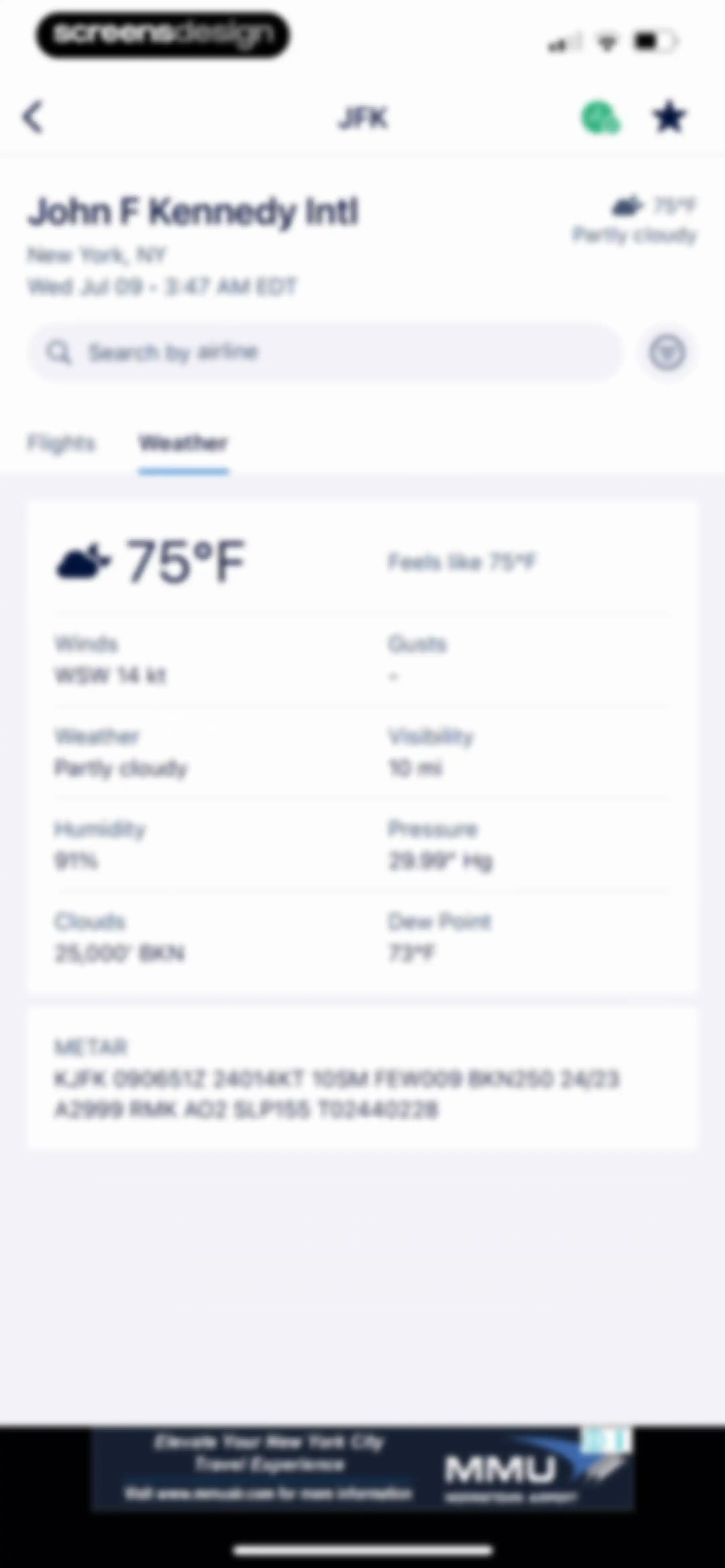 FlightAware Flight Tracker screen 66