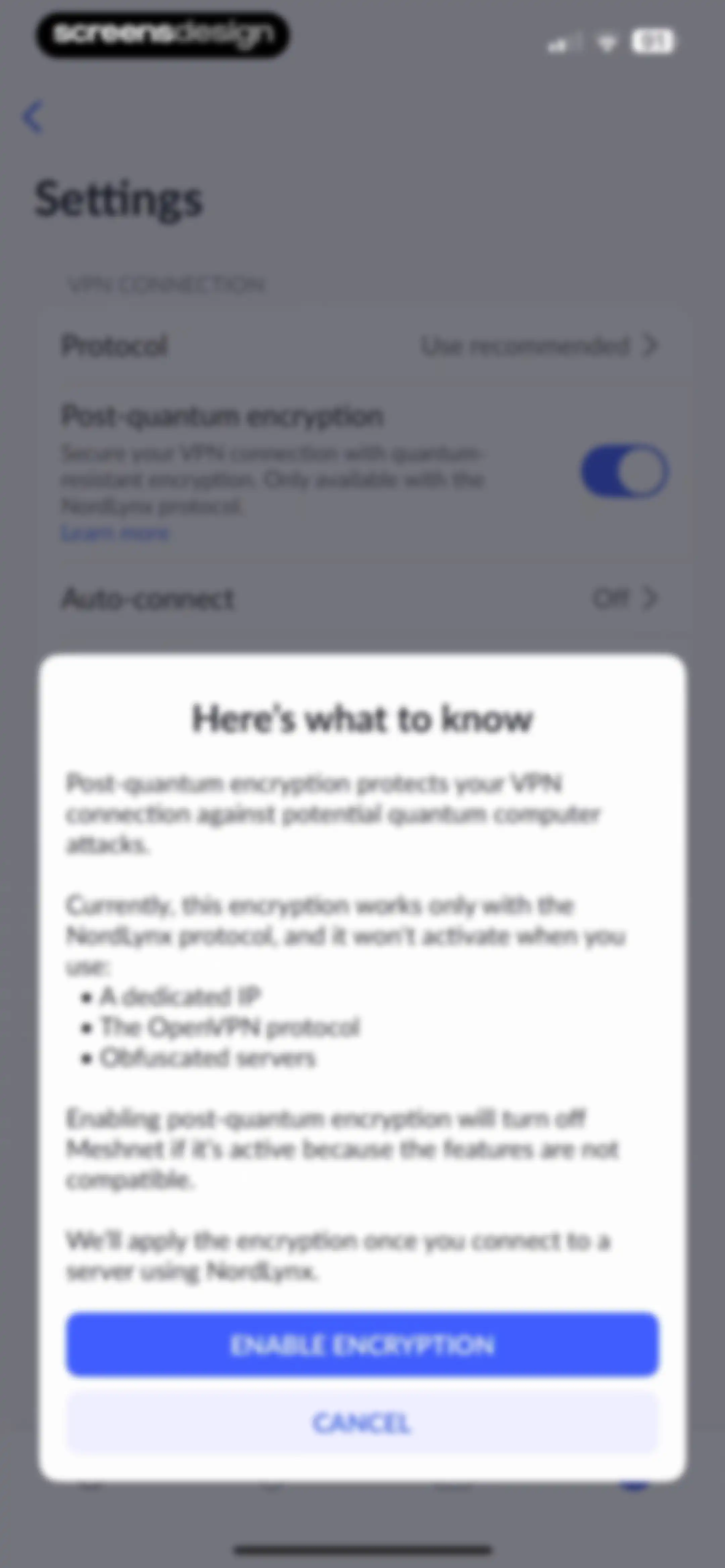 NordVPN: VPN Fast & Secure screen 57