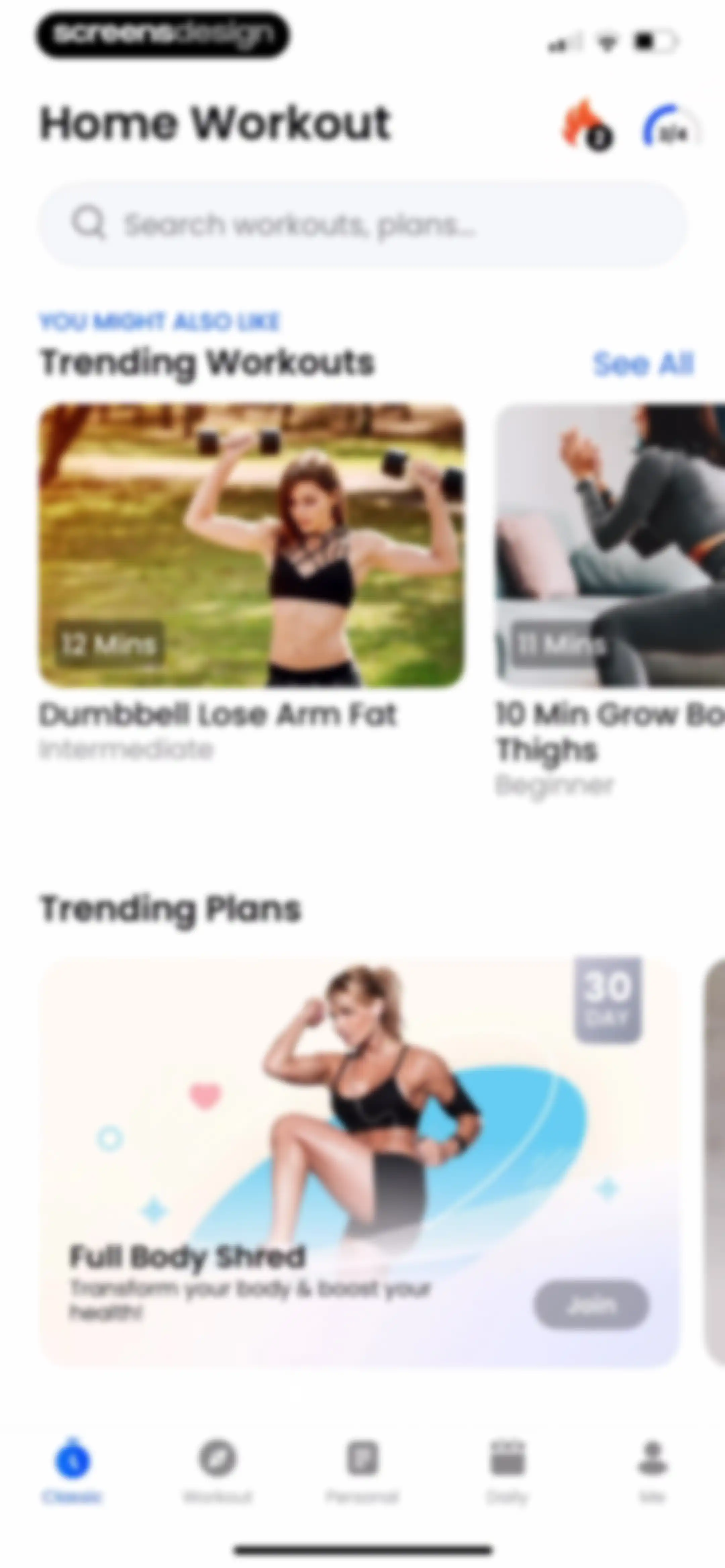 Home Workout - No Equipments screen 211