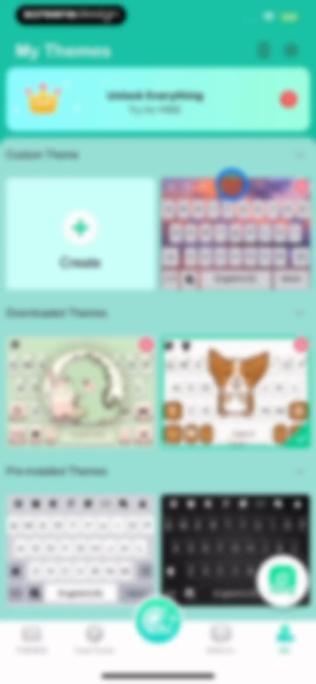 Kika Keyboard: Custom Themes screen 67