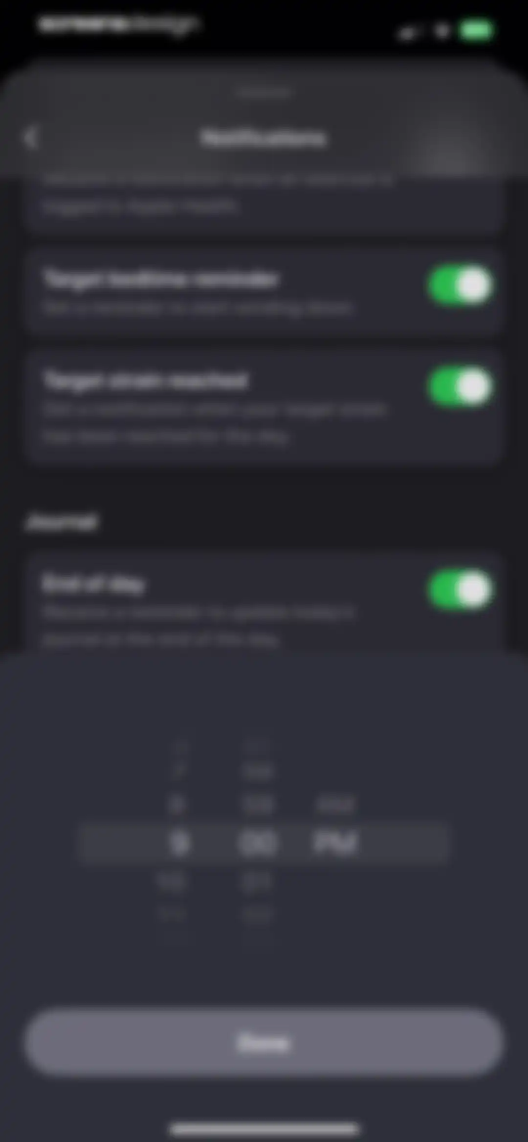 Bevel: AI Health Coach screen 206