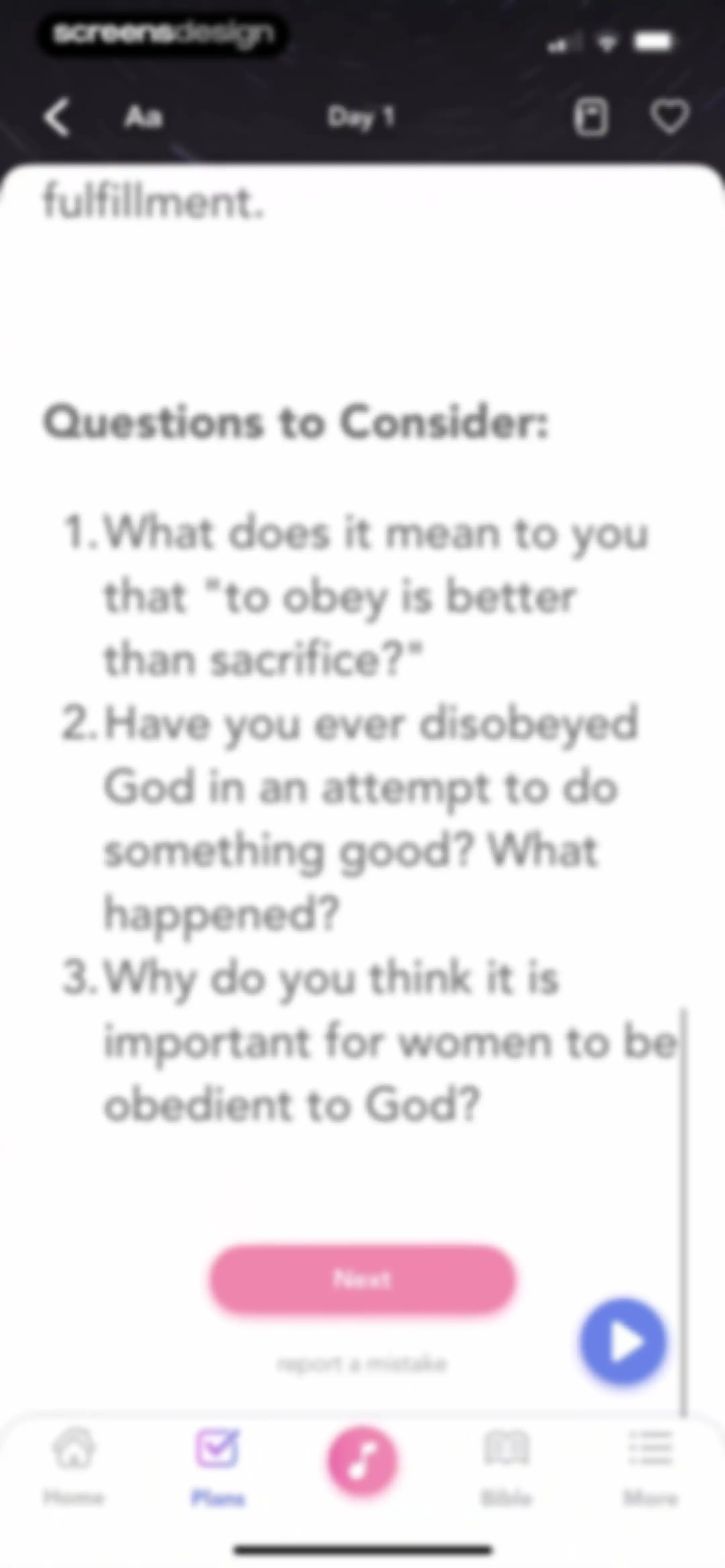 Daily Devotional For Women App screen 39