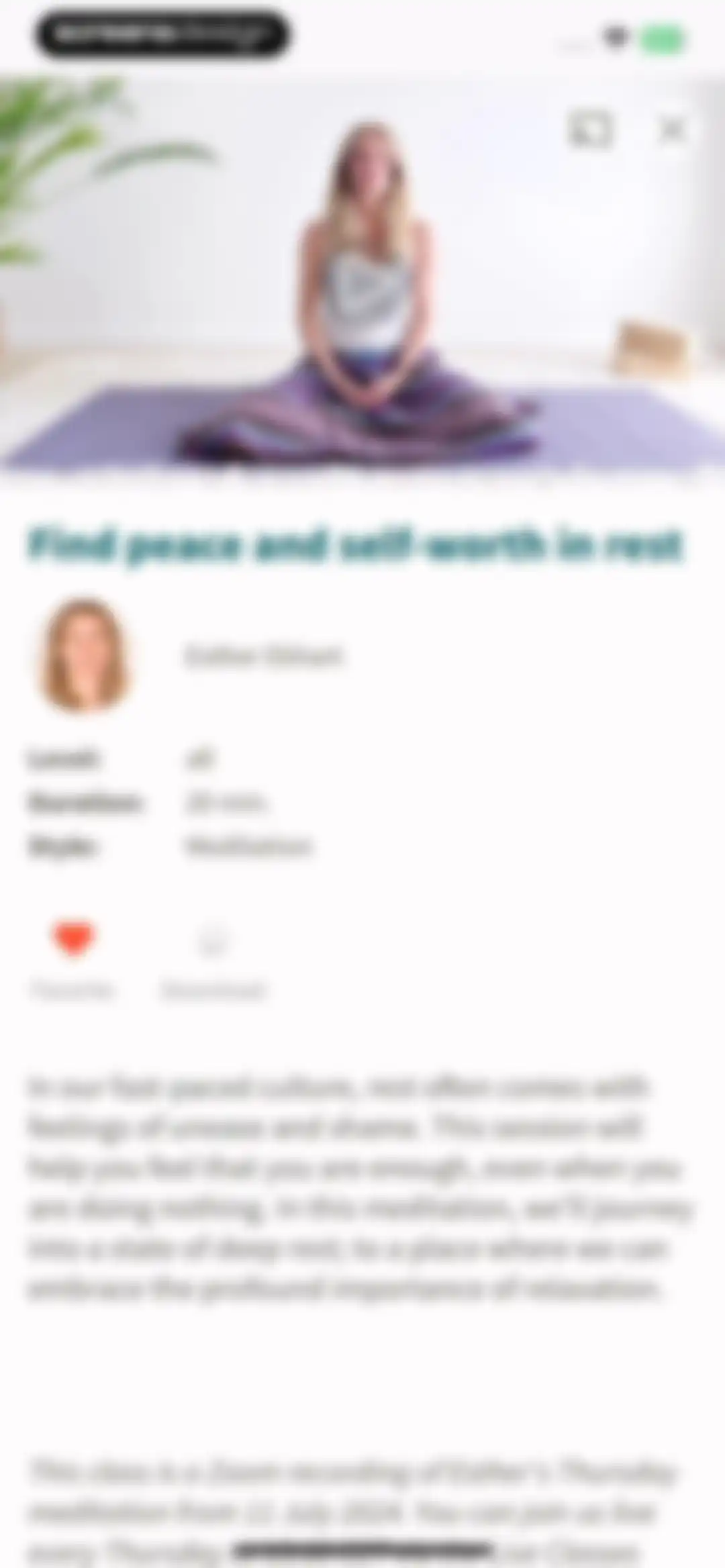 YogaEasy: Online Yoga Studio screen 24