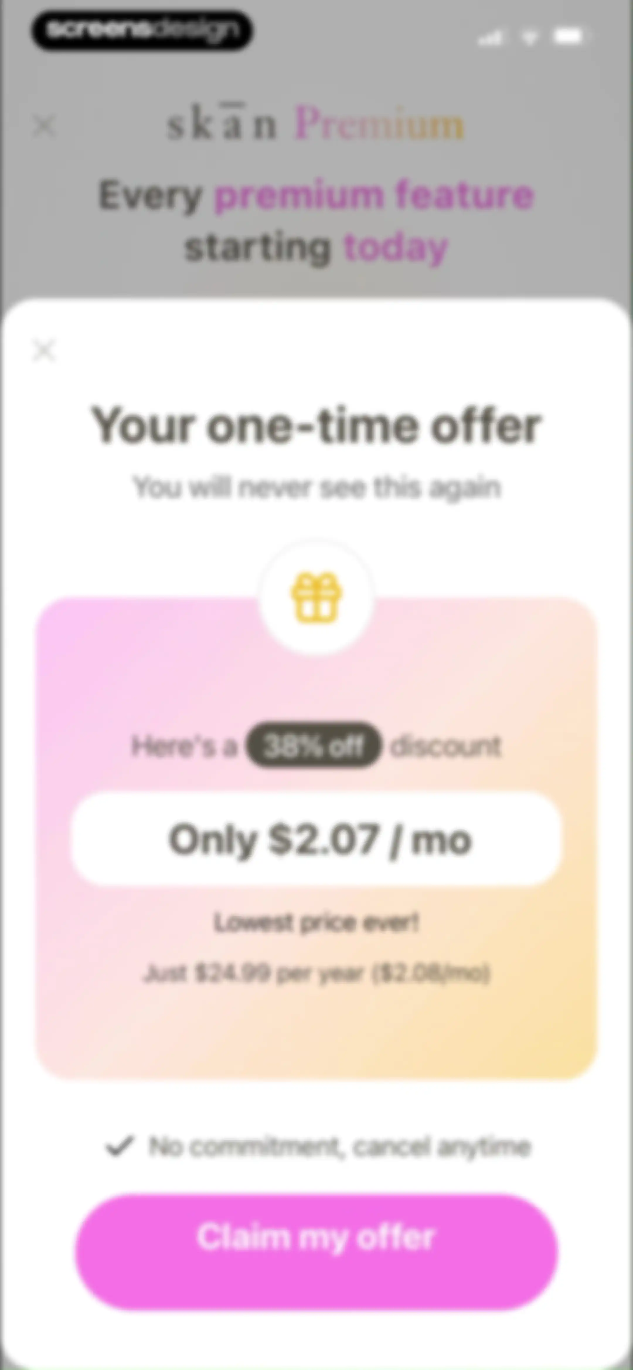 Skan - #1 Skincare App screen 55