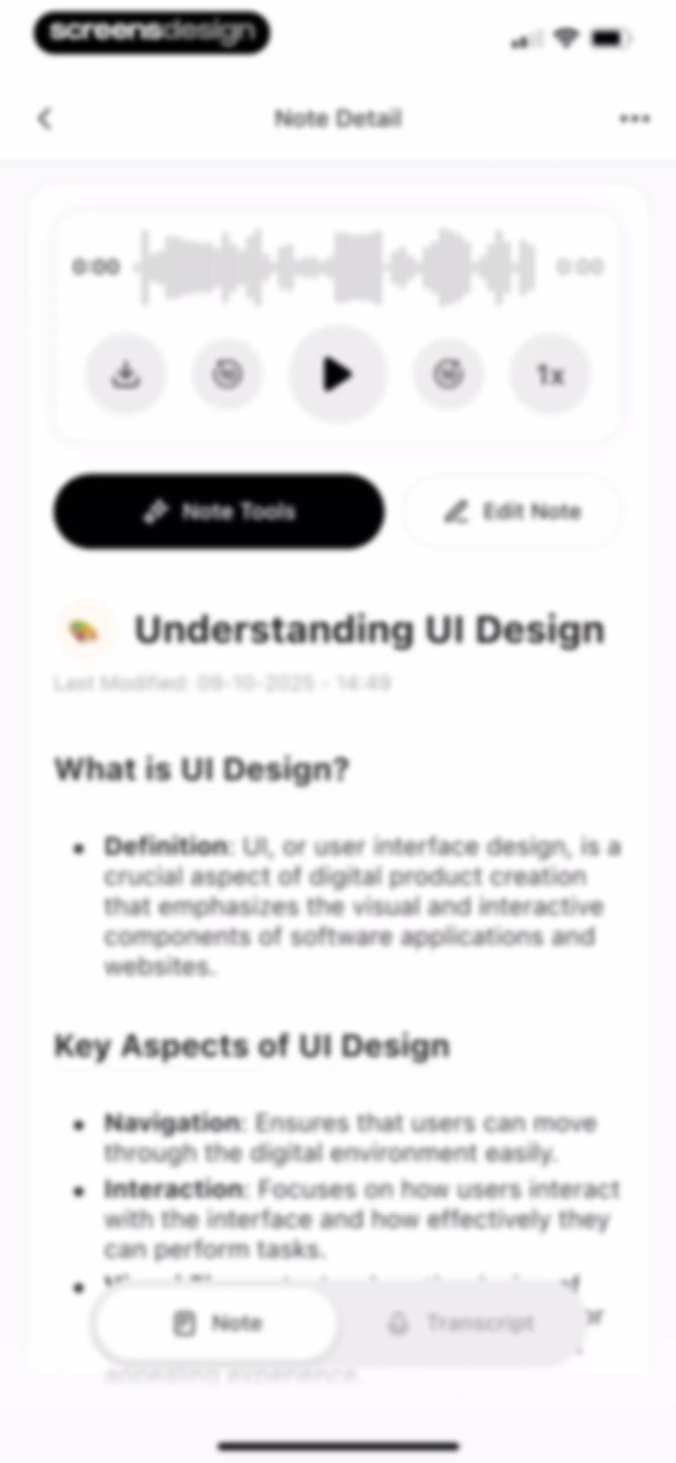 Note AI: Smart Note Taker screen 37