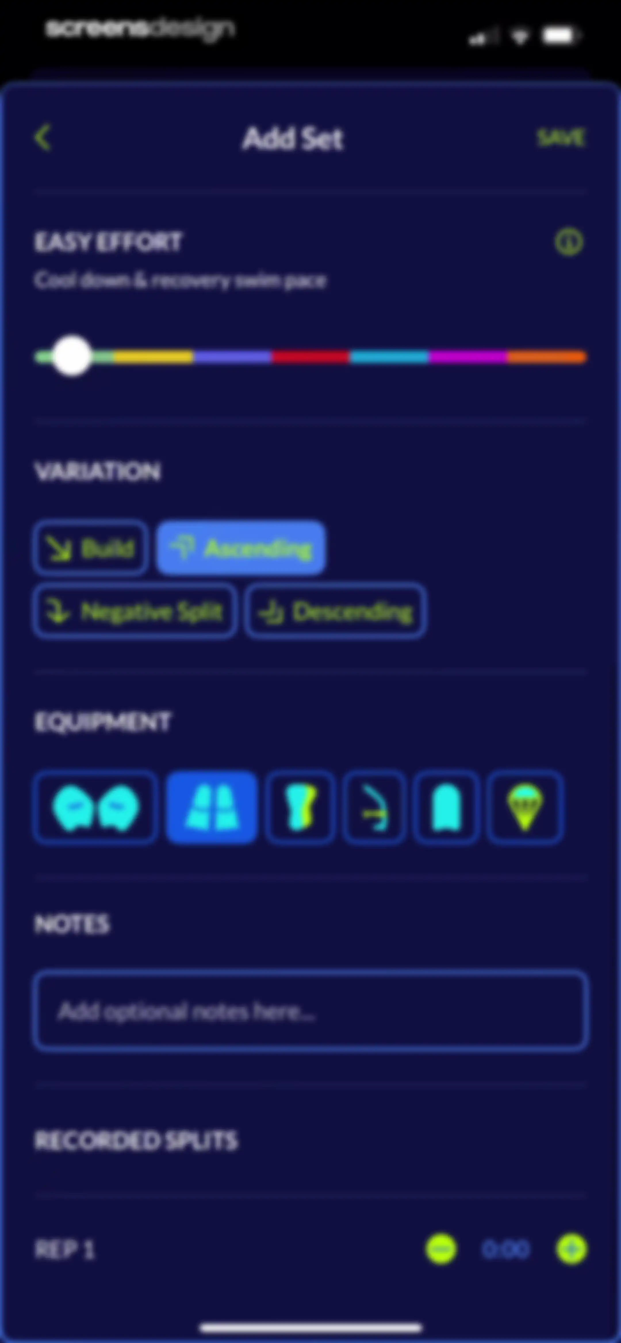 MySwimPro: #1 Swim Workout App screen 97