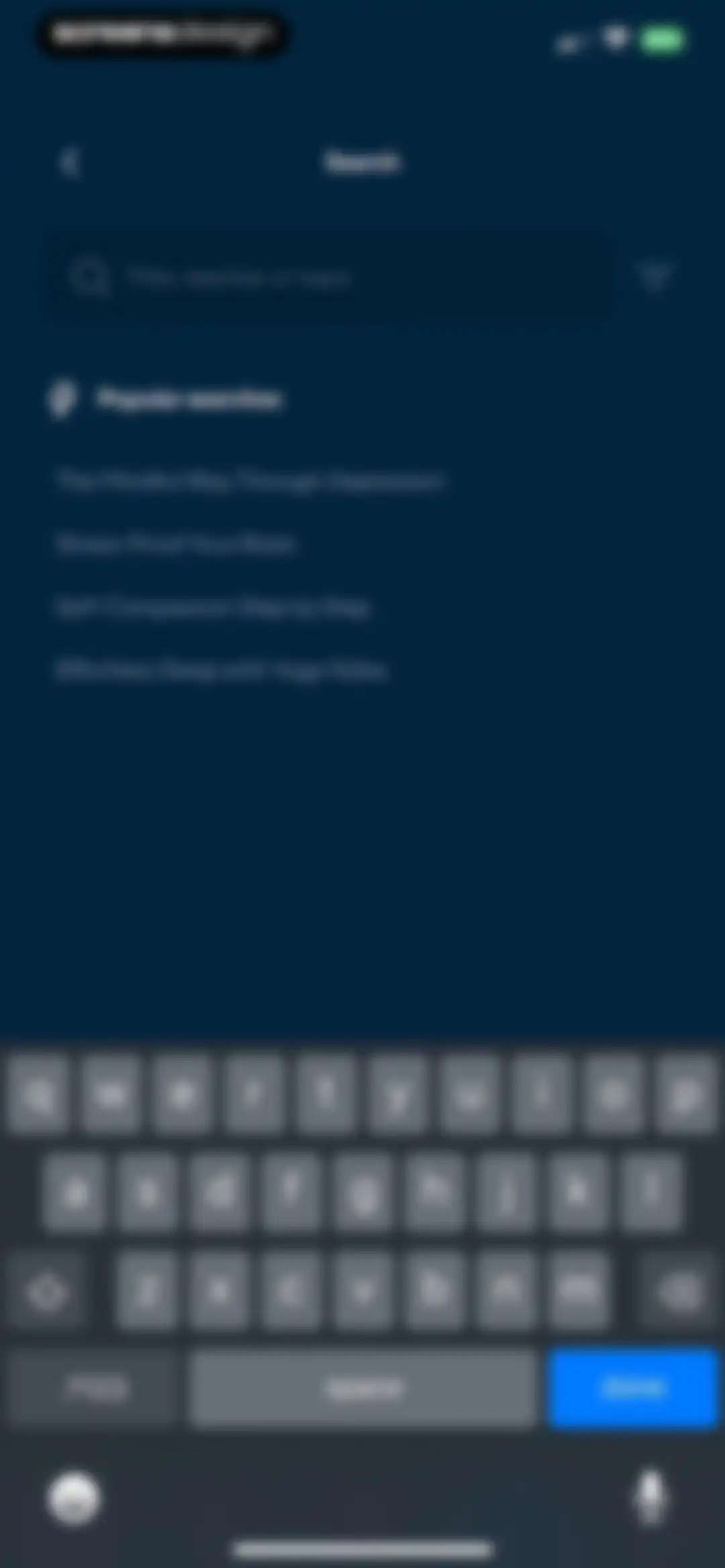 The Mindfulness App screen 62